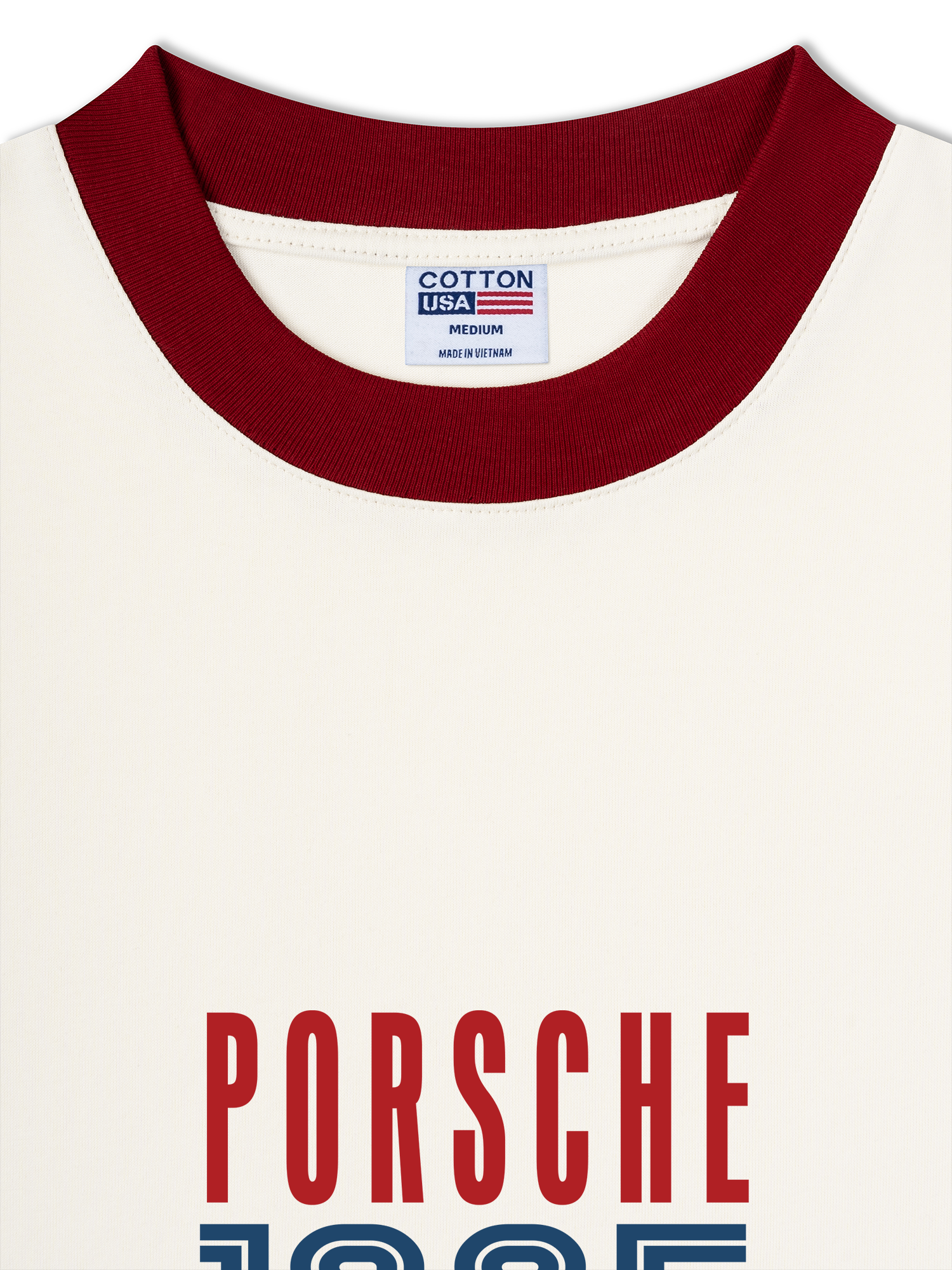 Áo Thun Ringer Relaxed Fit Porsche 1985