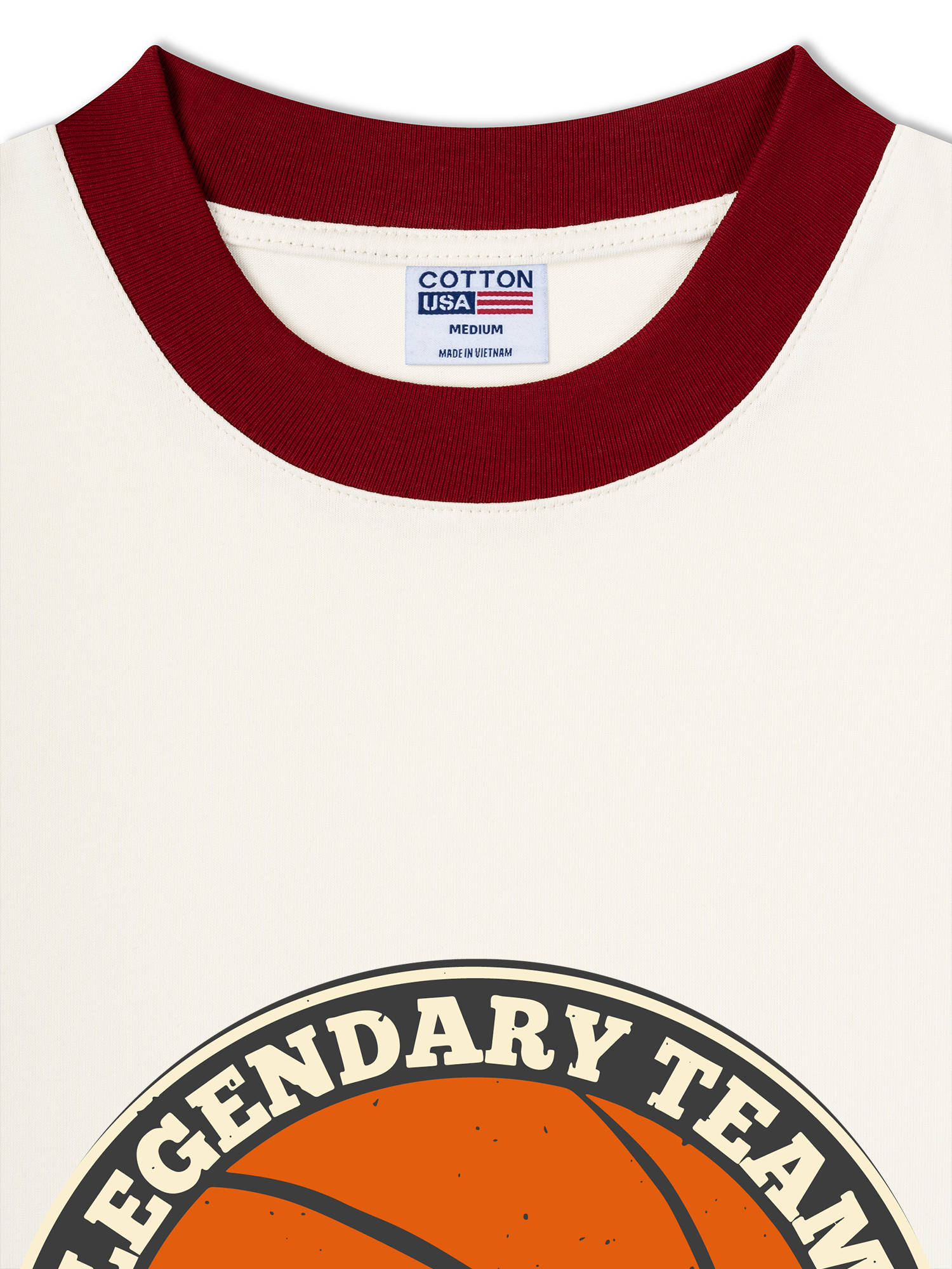 Áo Thun Ringer Relaxed Fit Champions Legendary Team