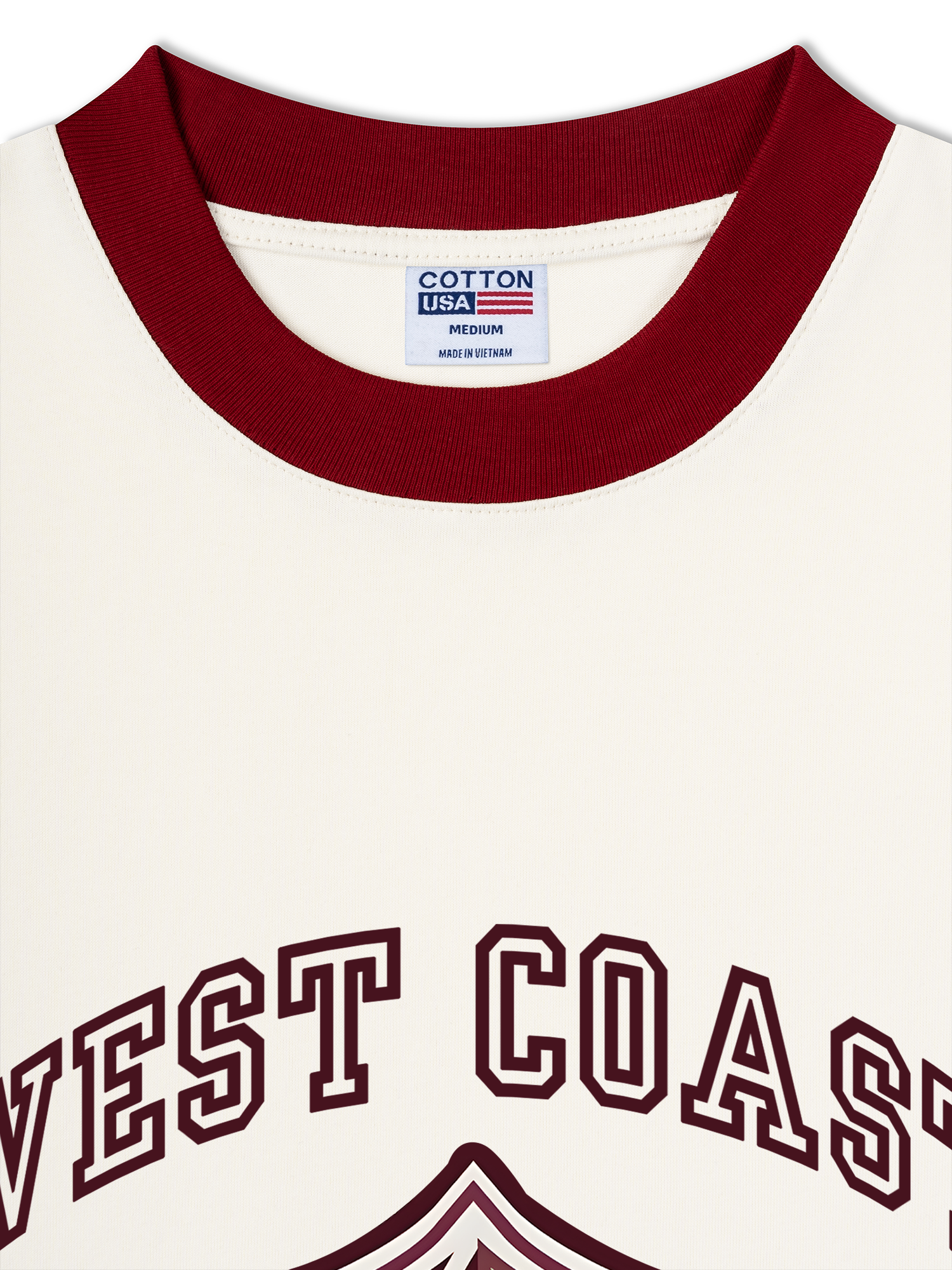 Áo Thun Ringer Relaxed Fit City WestCoast