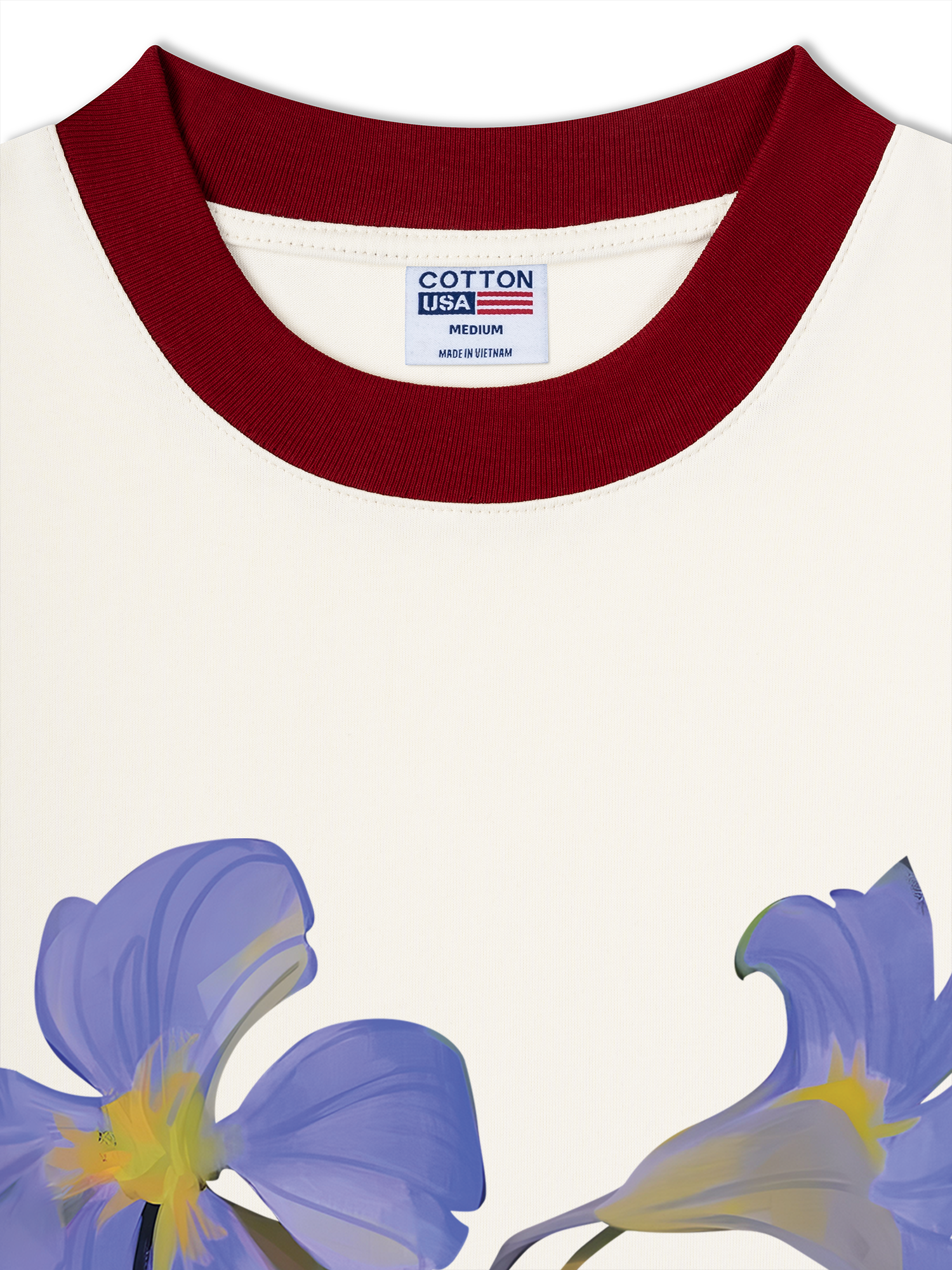 Áo Thun Ringer Relaxed Fit Light Journey