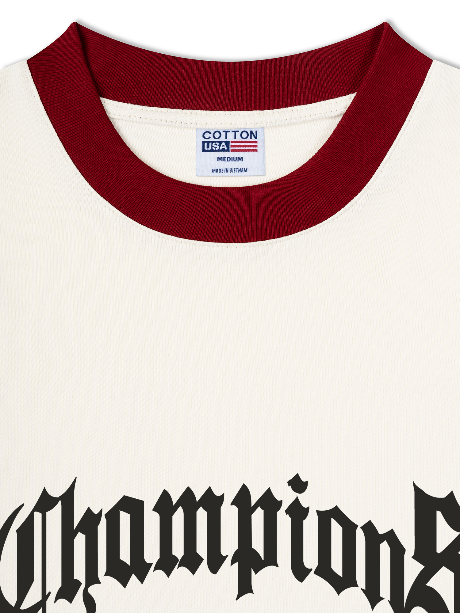 Áo Thun Ringer Relaxed Fit Champions Victory Stadium