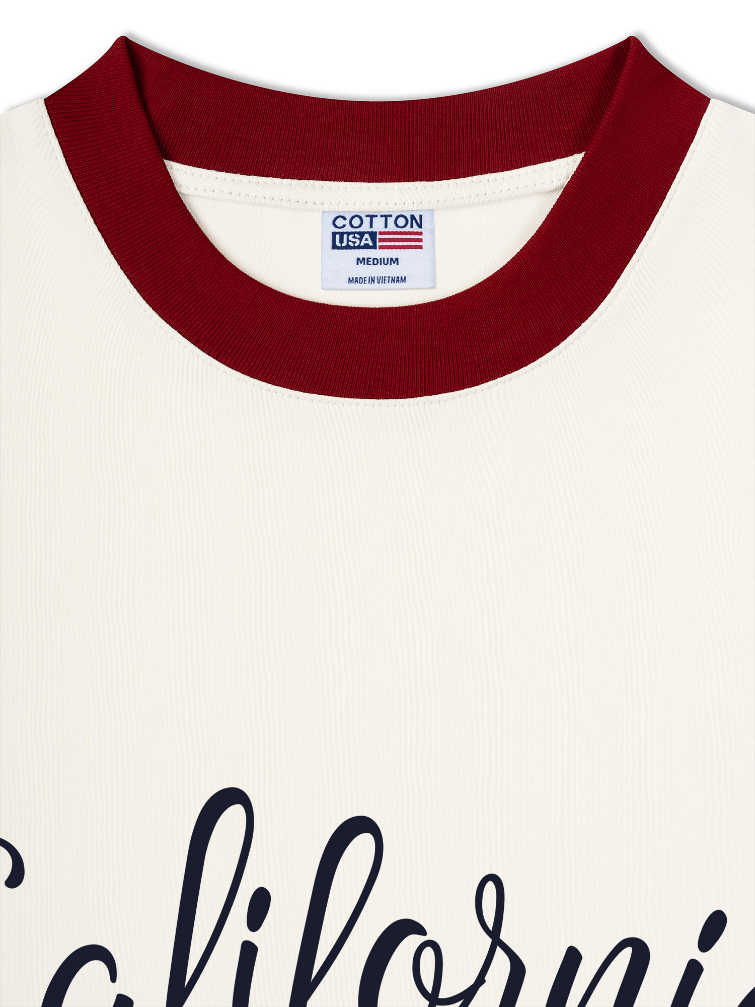 Áo Thun Ringer Relaxed Fit City Calofornia