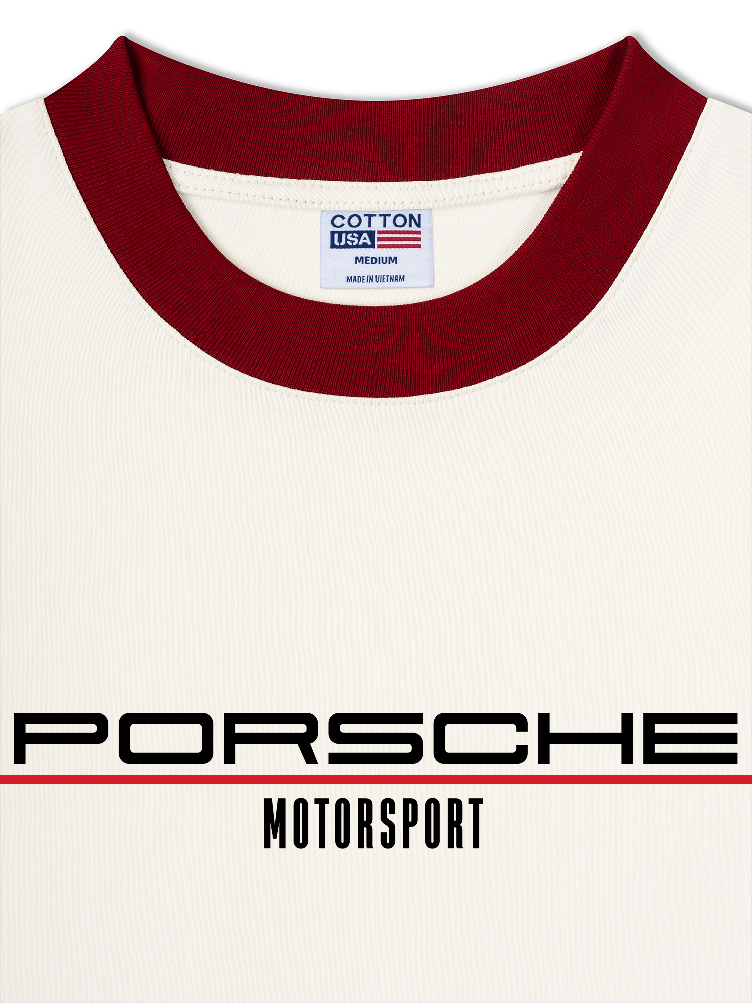 Áo Thun Ringer Relaxed Fit Porsche Motor Sport