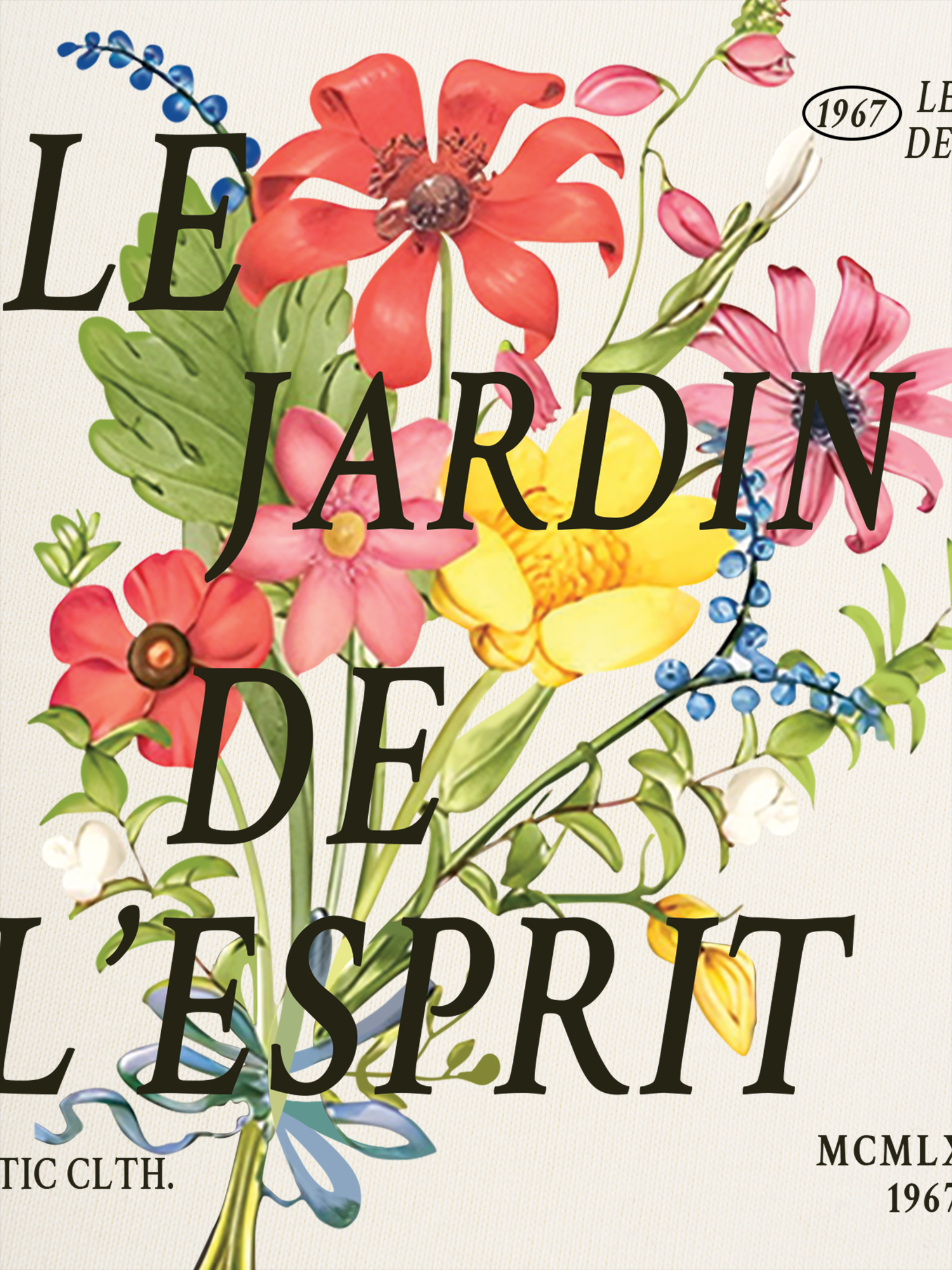 Áo Thun Ringer Relaxed Fit Floral Authentic