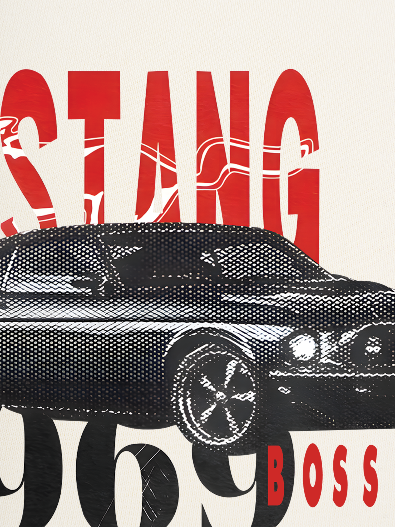 Áo Thun Ringer Relaxed Fit Mustang Boss 429