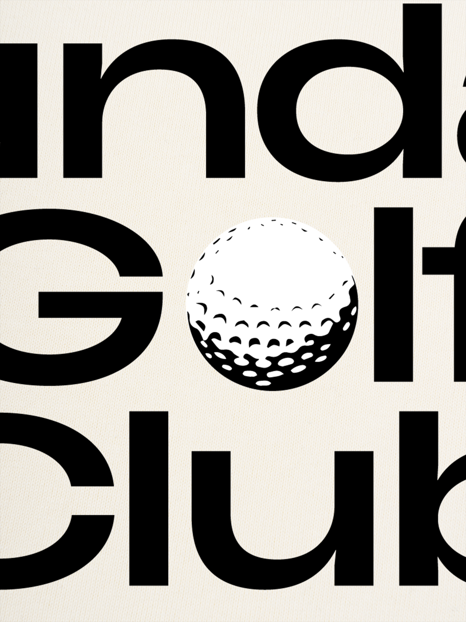 Áo Thun Ringer Relaxed Fit Golf Sunday Club