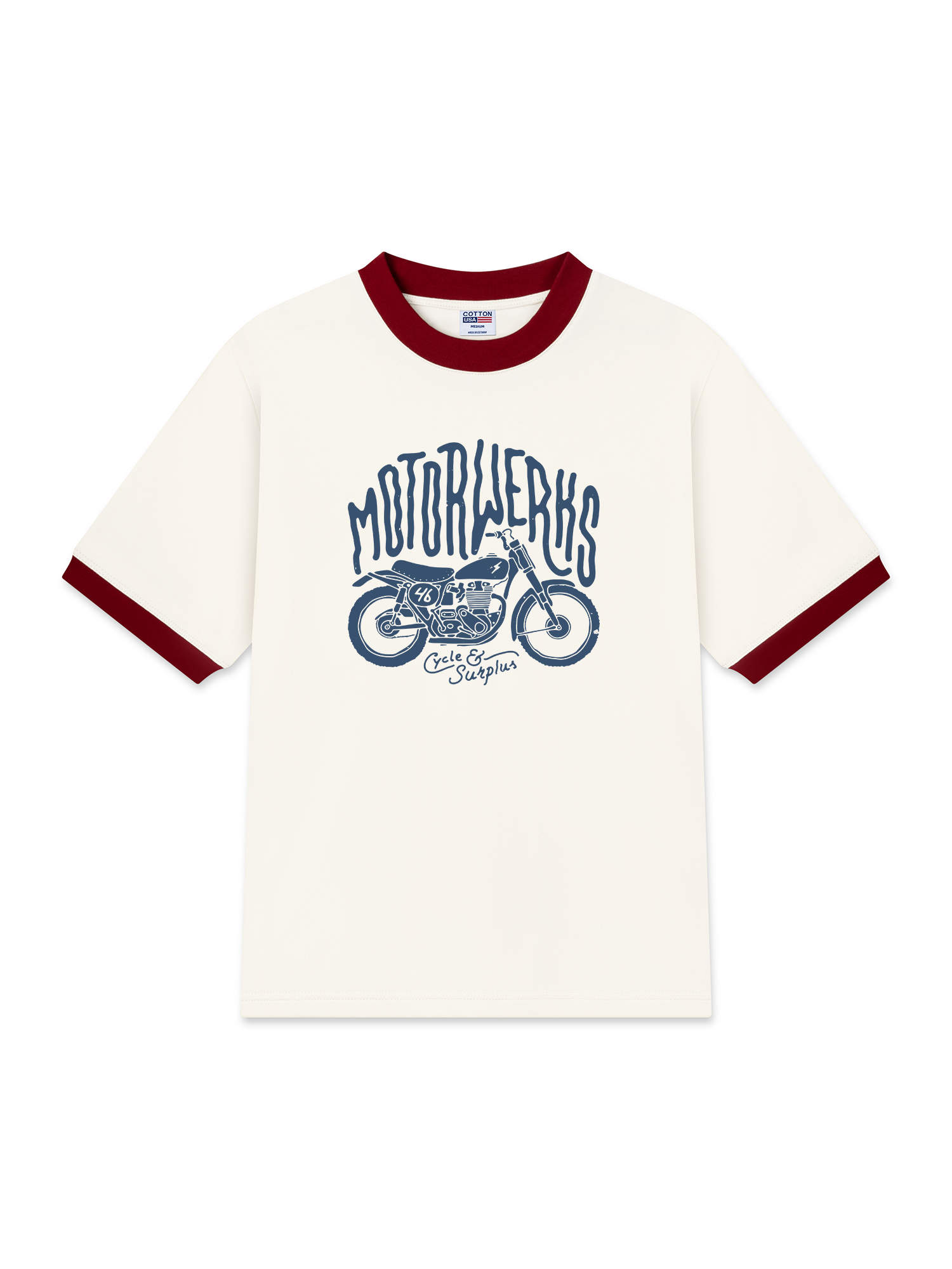 Áo Thun Ringer Relaxed Fit Retro Ride