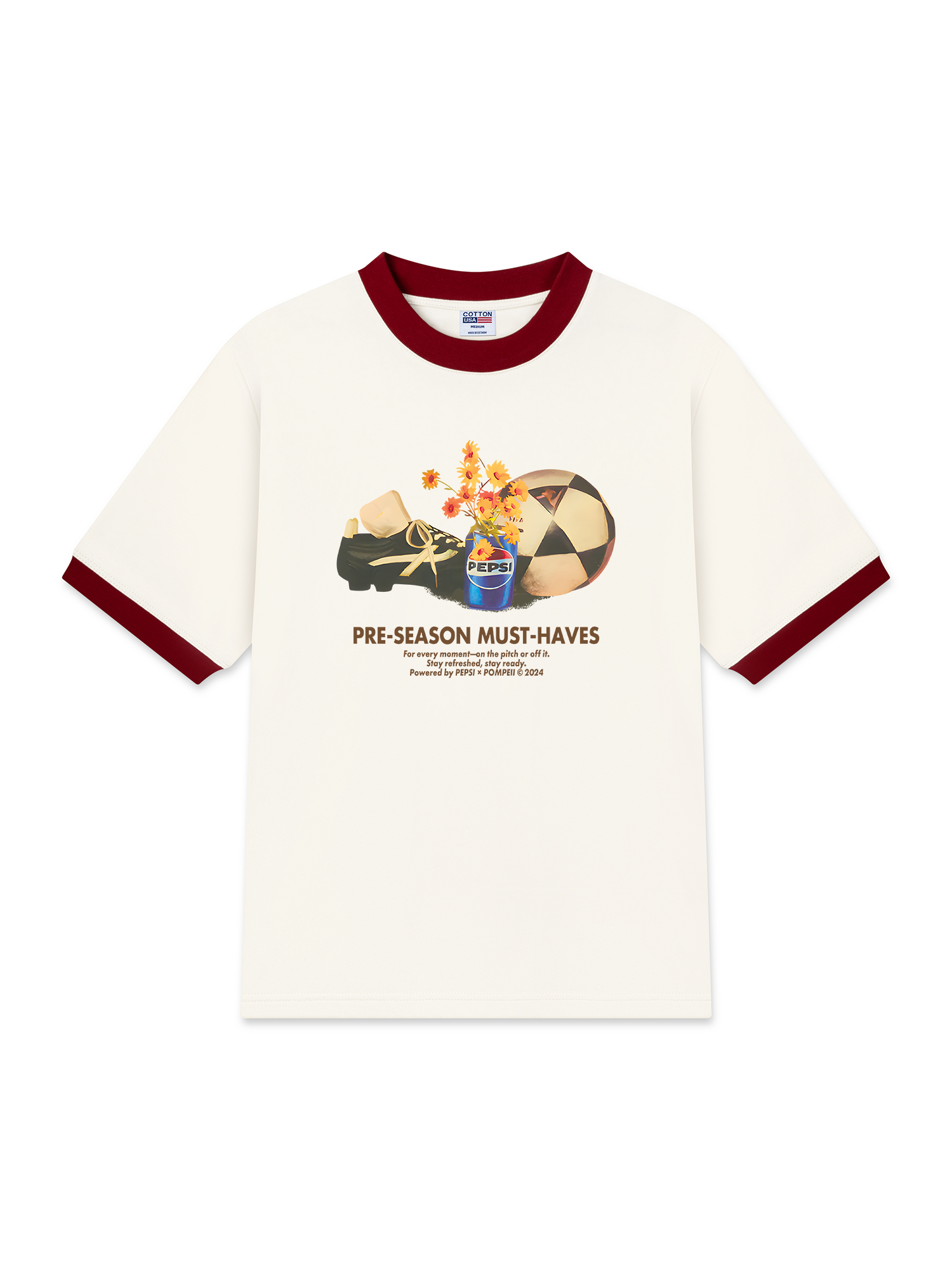 Áo Thun Ringer Relaxed Fit Soccer Must have