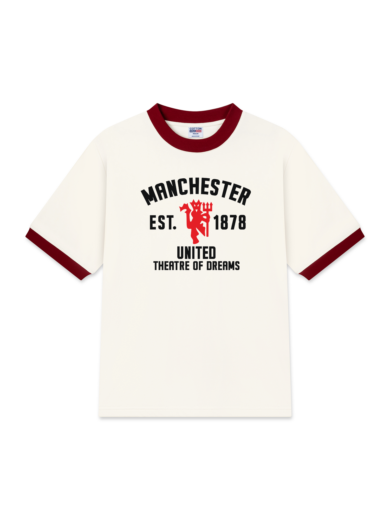 Áo Thun Ringer Relaxed Fit United Theatre of Dreams