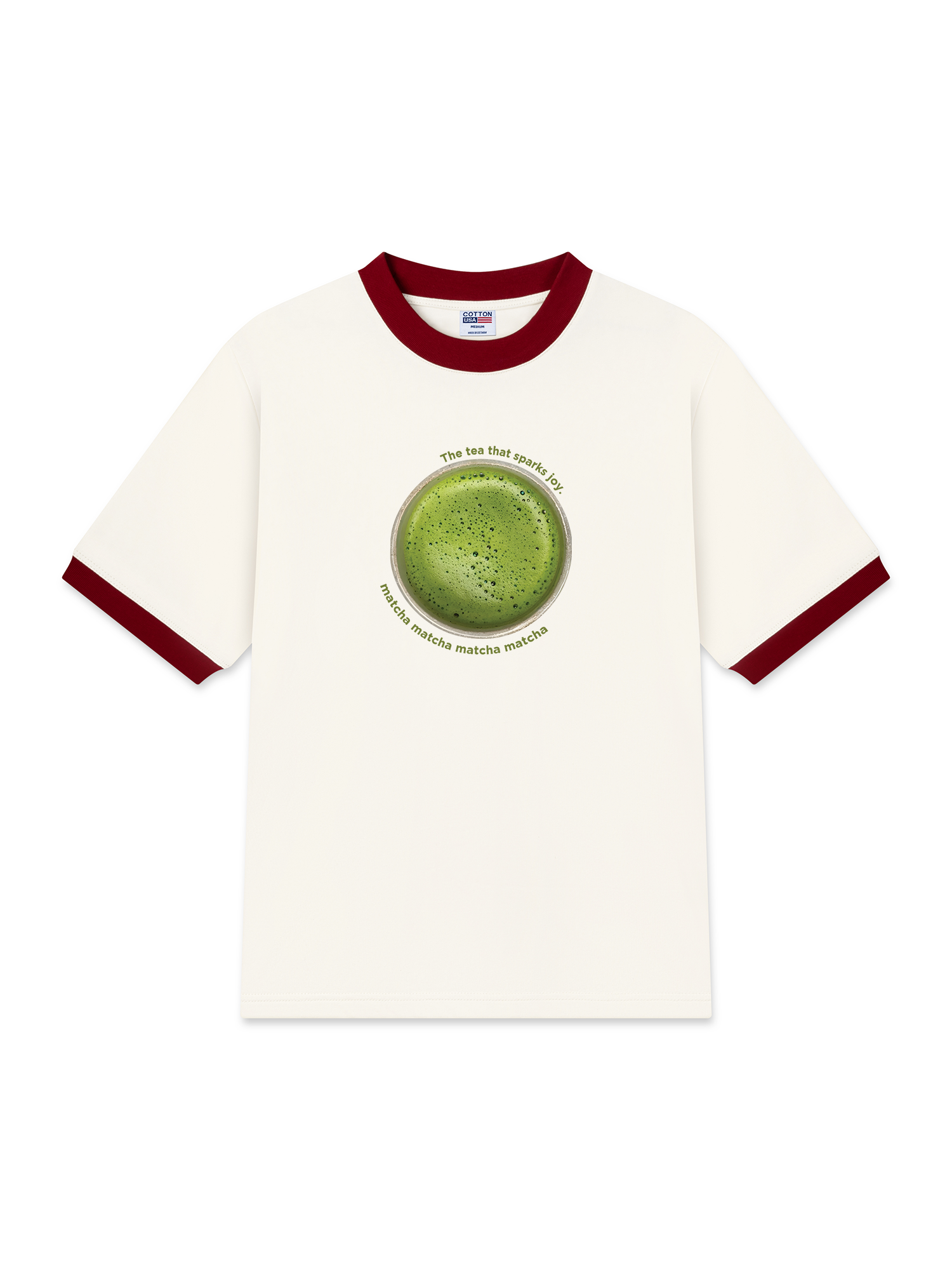 Áo Thun Ringer Relaxed Fit The Tea That Sparks Joy