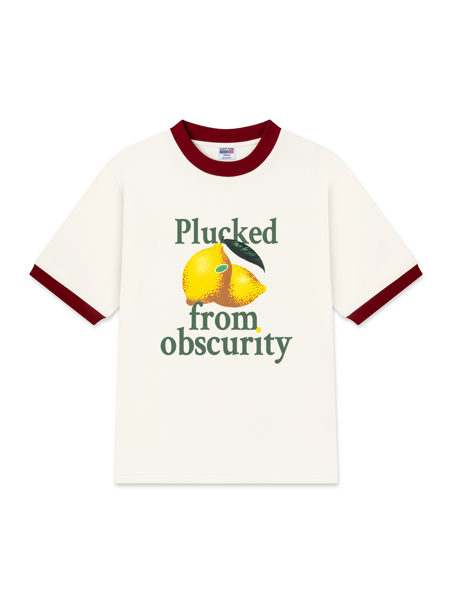 Áo Thun Ringer Relaxed Fit Tropical Plucked From Obscurity