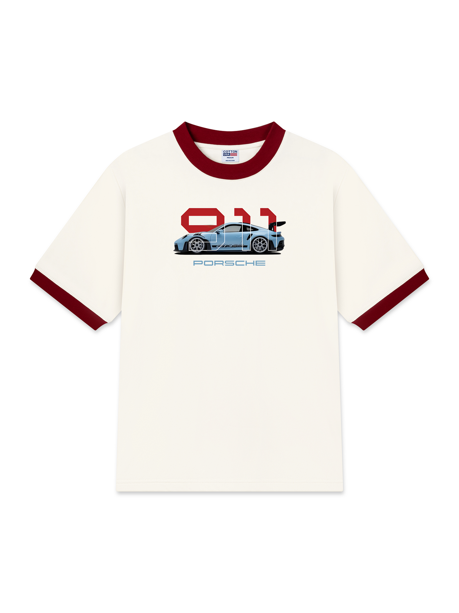 Áo Thun Ringer Relaxed Fit 911 GT3R5