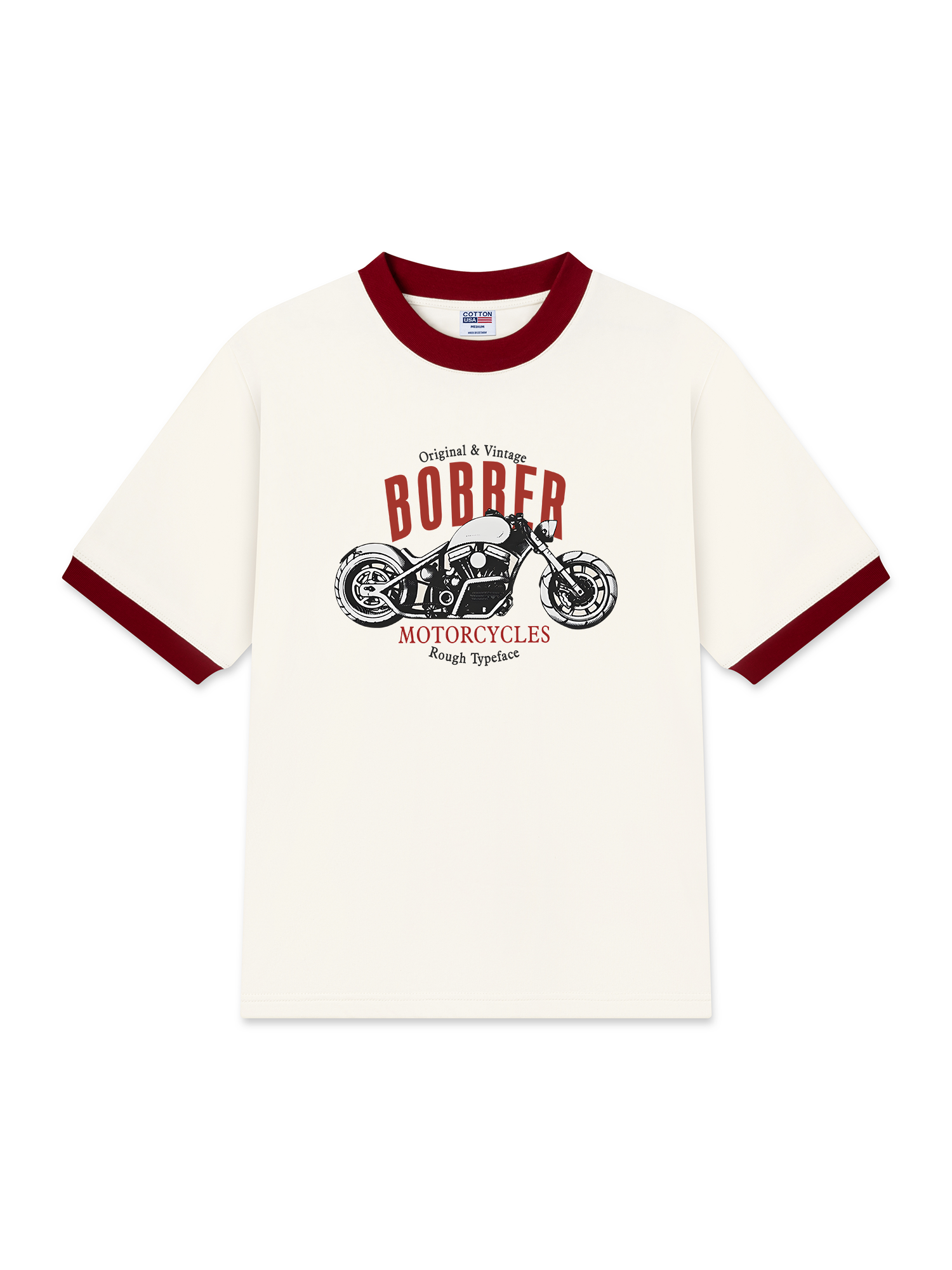 Áo Thun Ringer Relaxed Fit Original Vintage - BOBBER