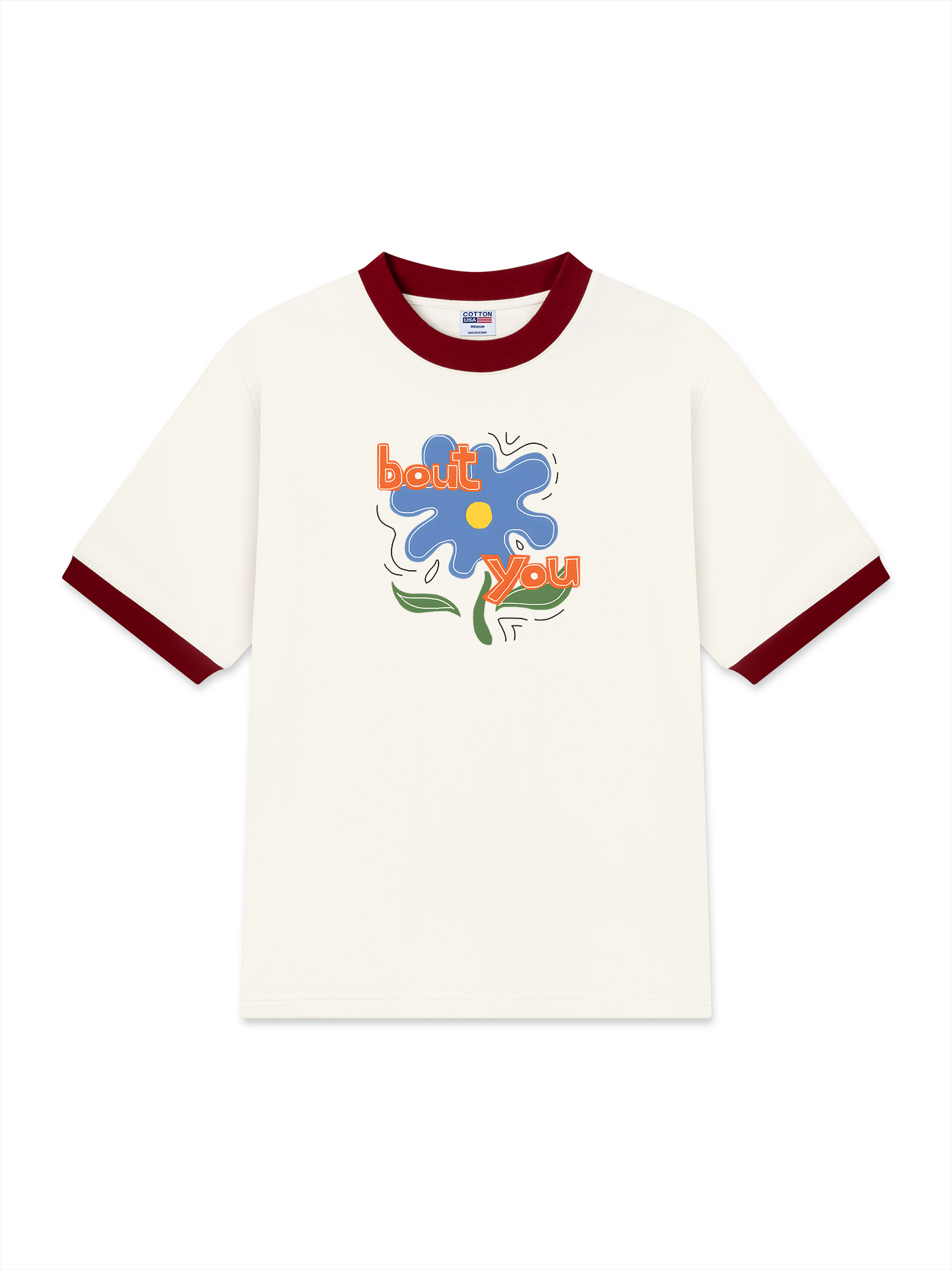 Áo Thun Ringer Relaxed Fit Bout You