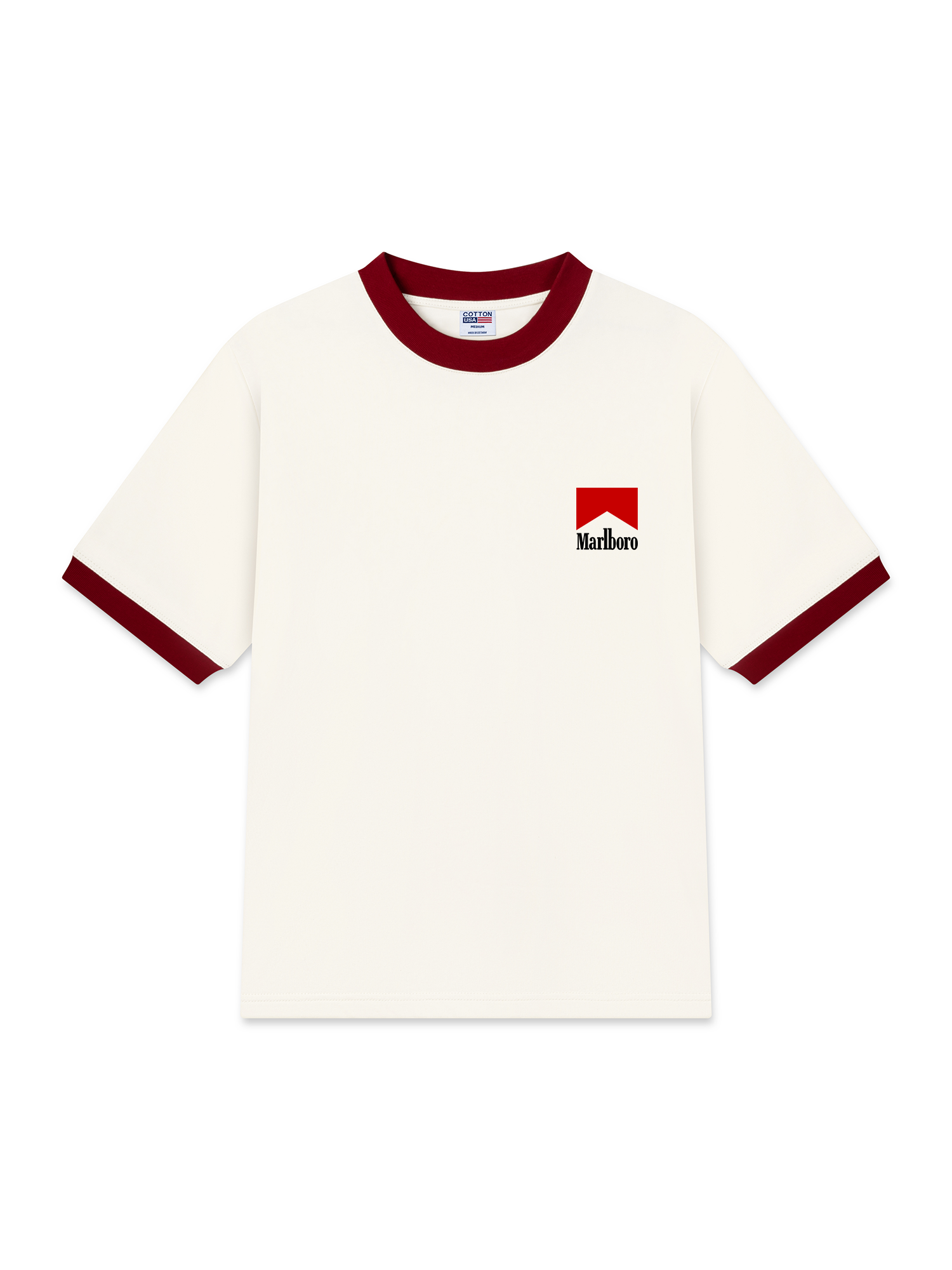 Áo Thun Ringer Relaxed Fit Marlboro Dutton Ranch