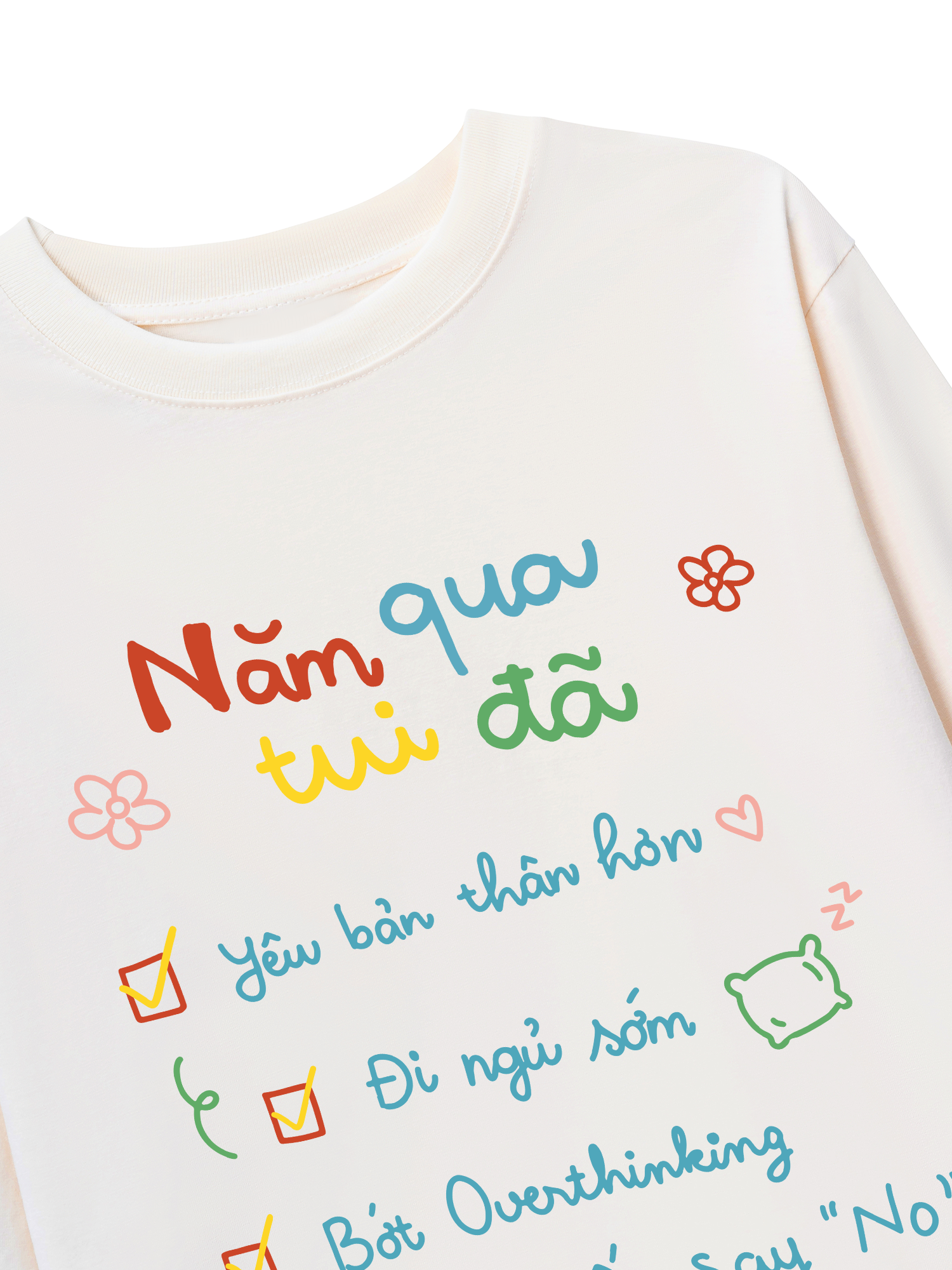 Áo Thun Dài Tay Năm Qua Tui Đã