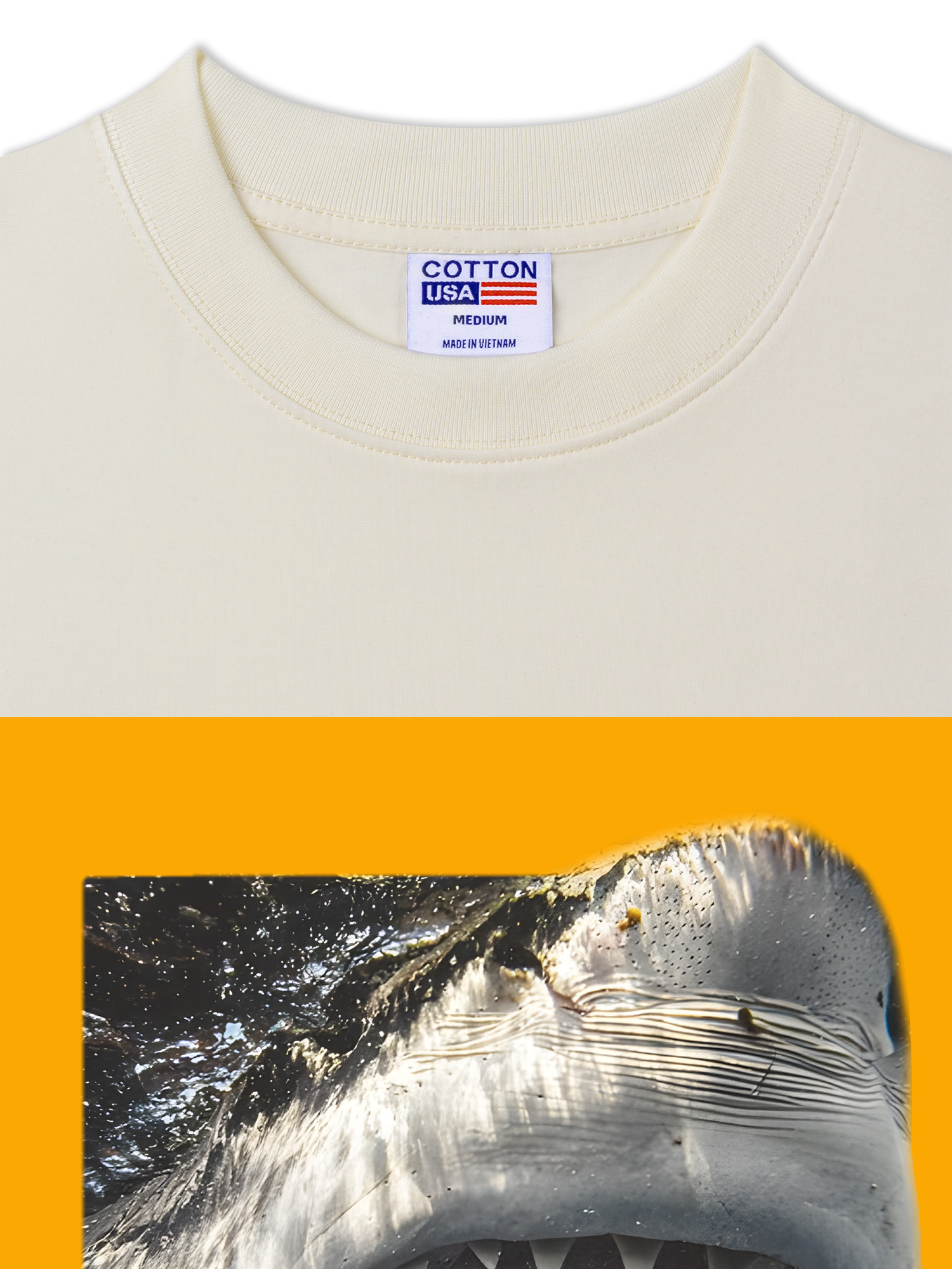 Áo Thun Relaxed Fit Wild Life Deadly Deep Sea