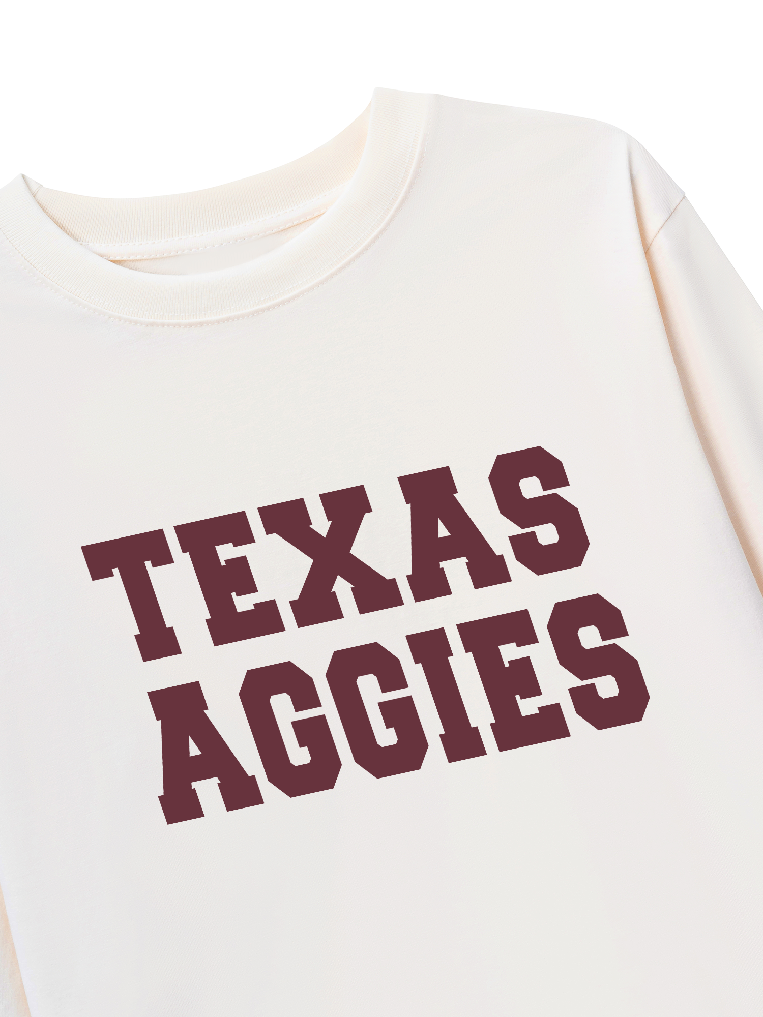 Áo Thun Dài Tay USA Texas Aggies