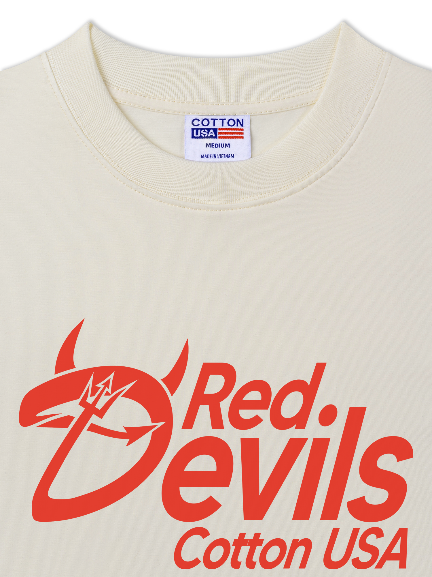 Áo Thun Relaxed Fit Soccer Modern Red Devils