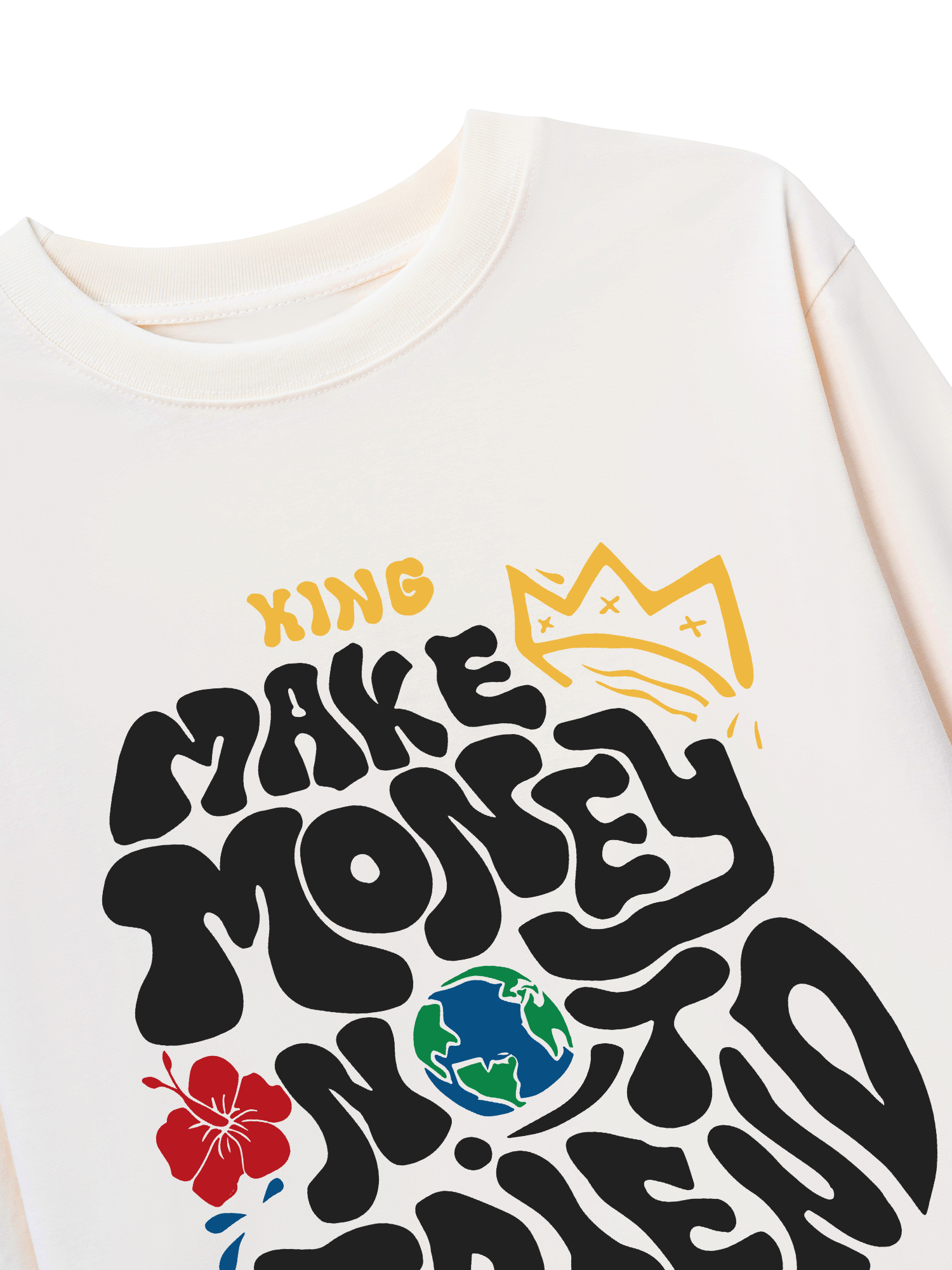 Áo Thun Dài Tay Money King Make Not Friend