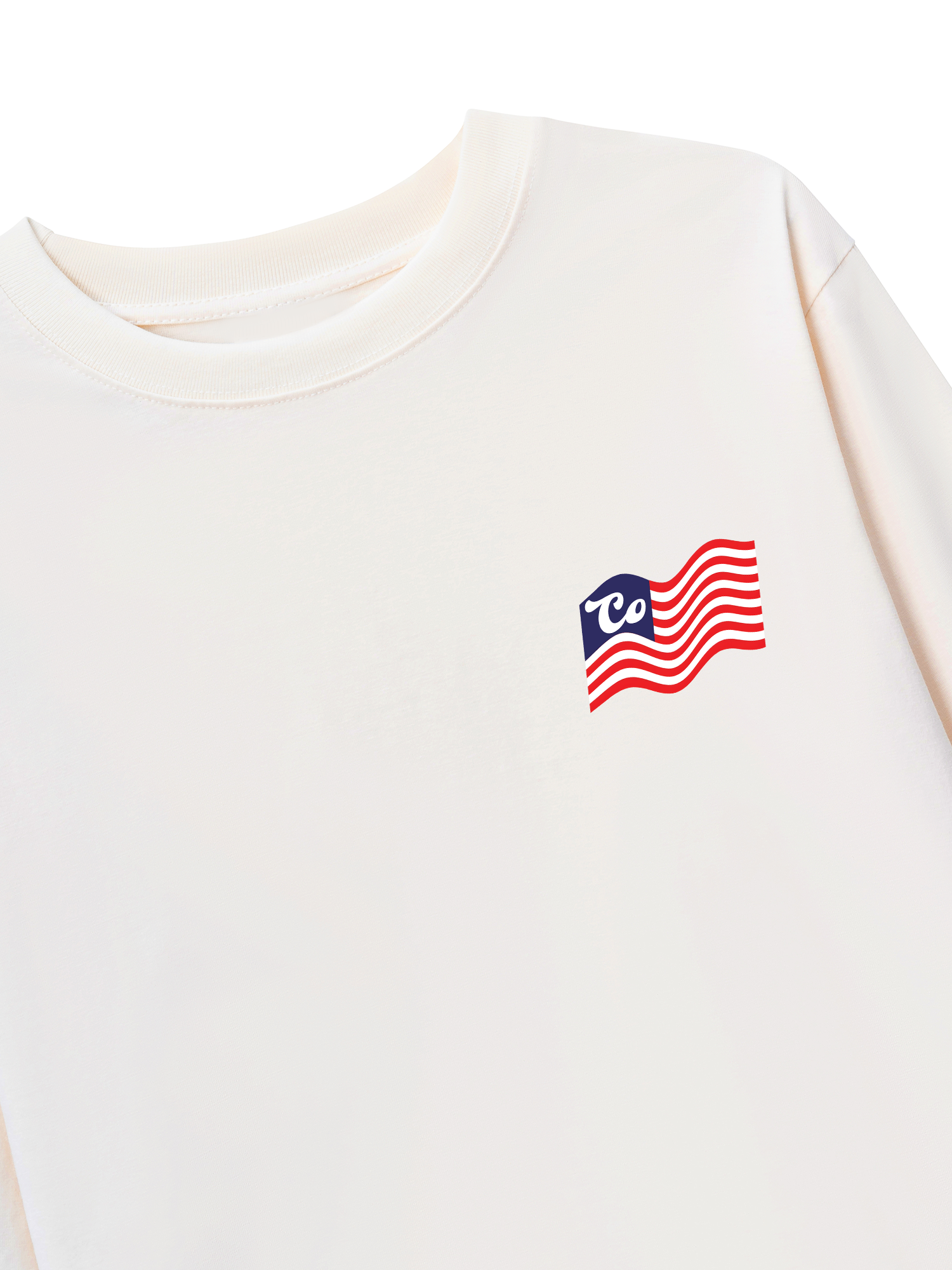 Áo Thun Dài Tay USA Cotton USA Flag