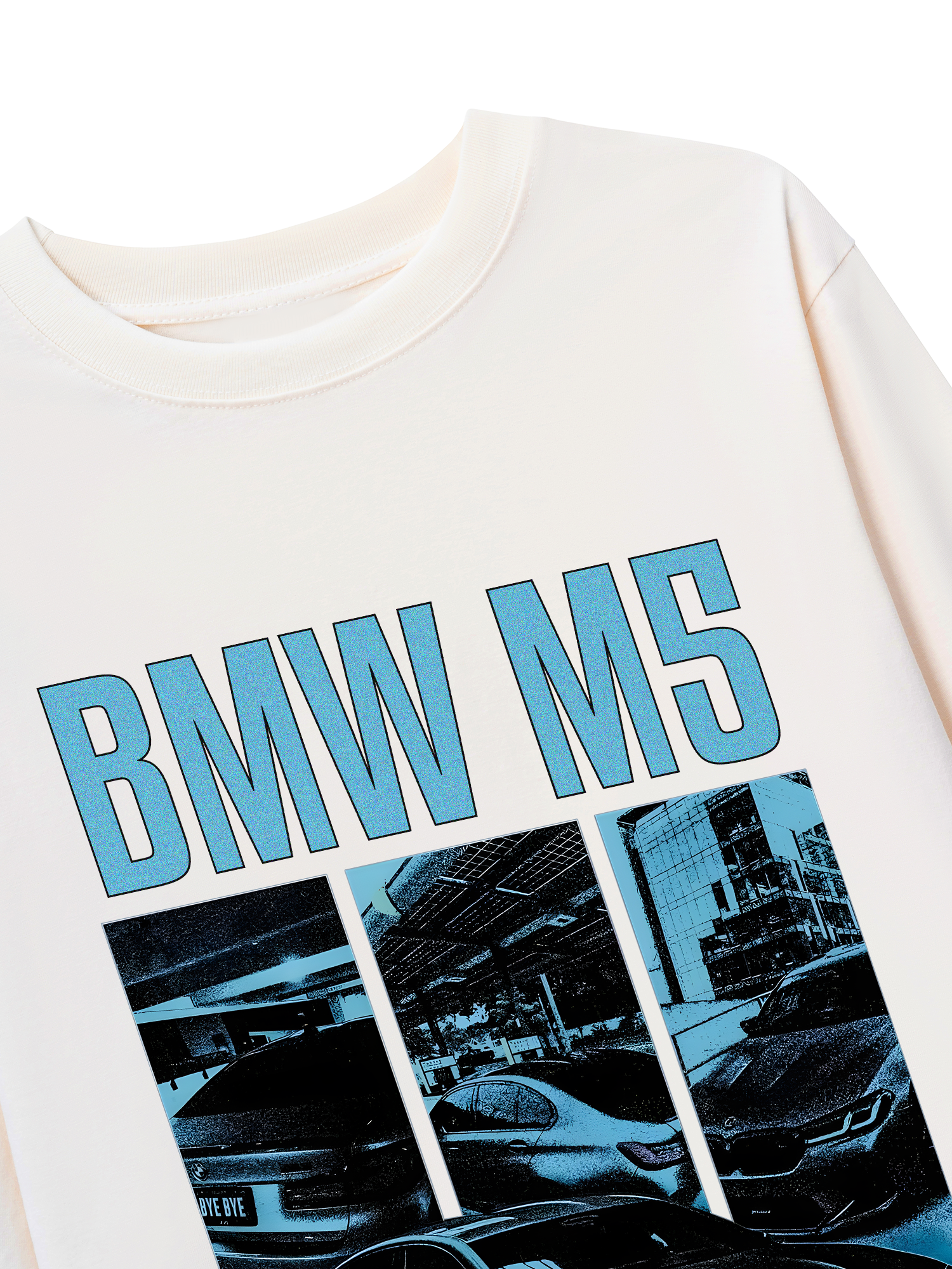 Áo Thun Dài Tay BMW M5 Dark Blue