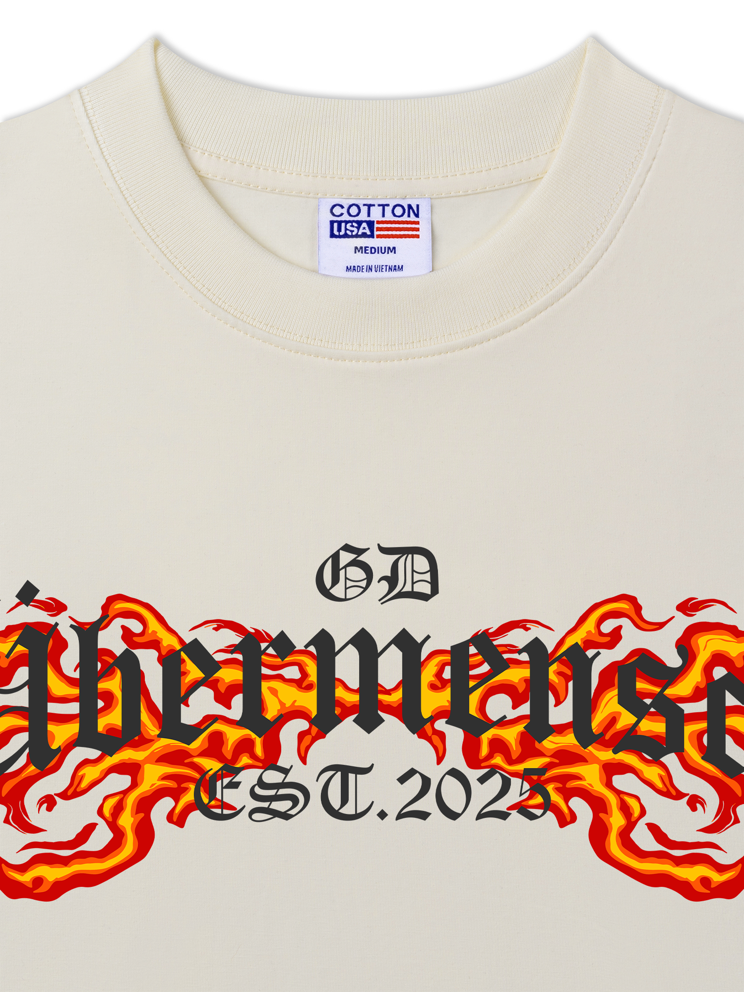 Áo Thun Relaxed Fit Idols Ubermensch Flame