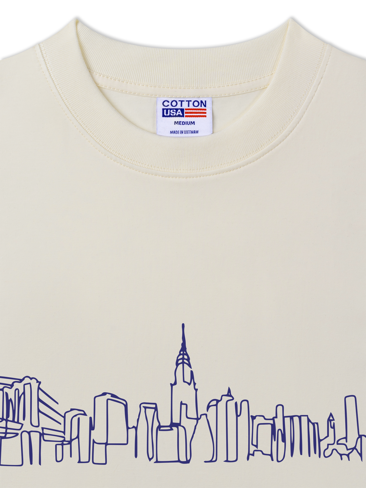 Áo Thun Relaxed Fit New York Minimalist