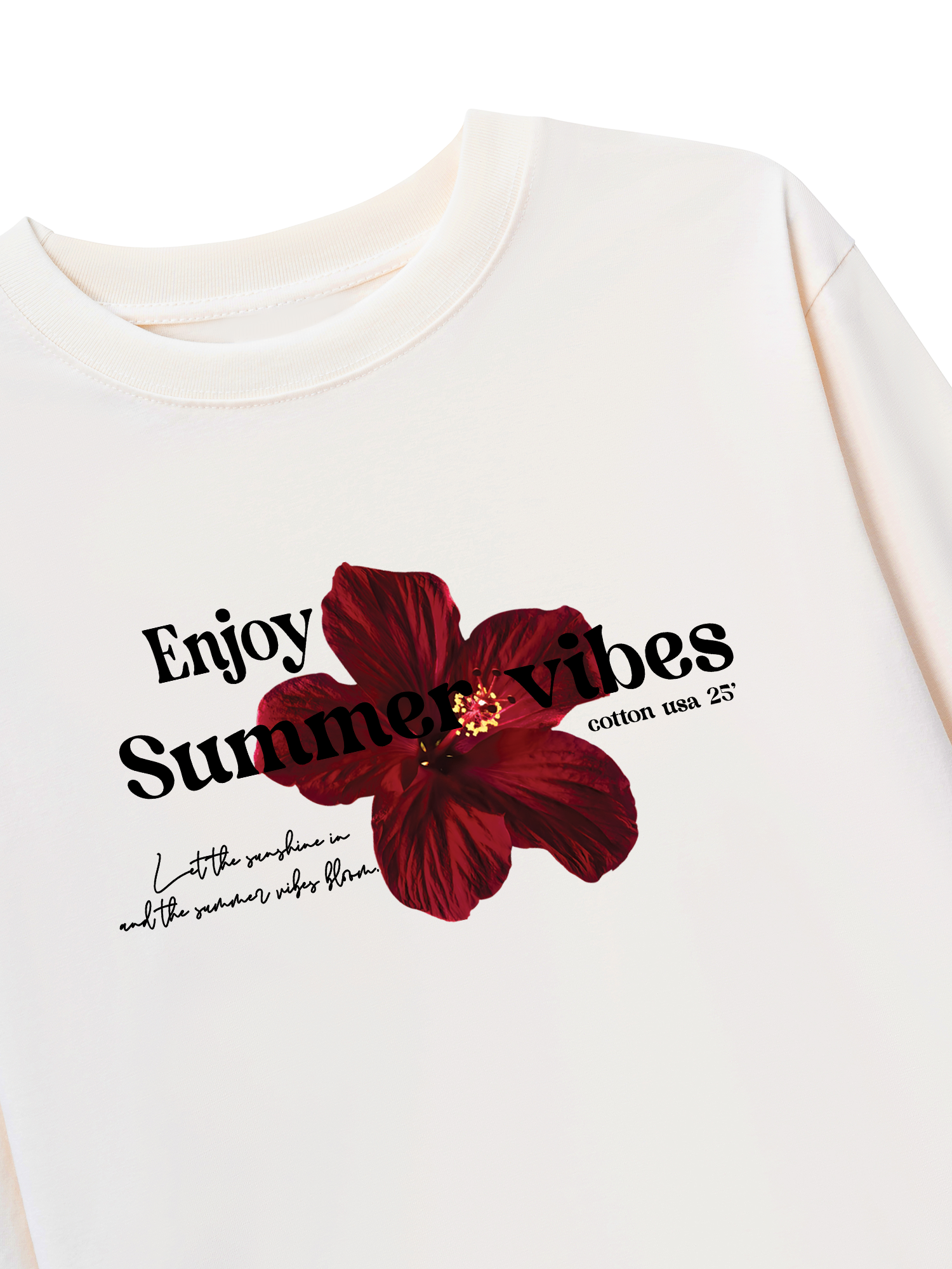 Áo Thun Dài Tay Floral Enjoy Summer