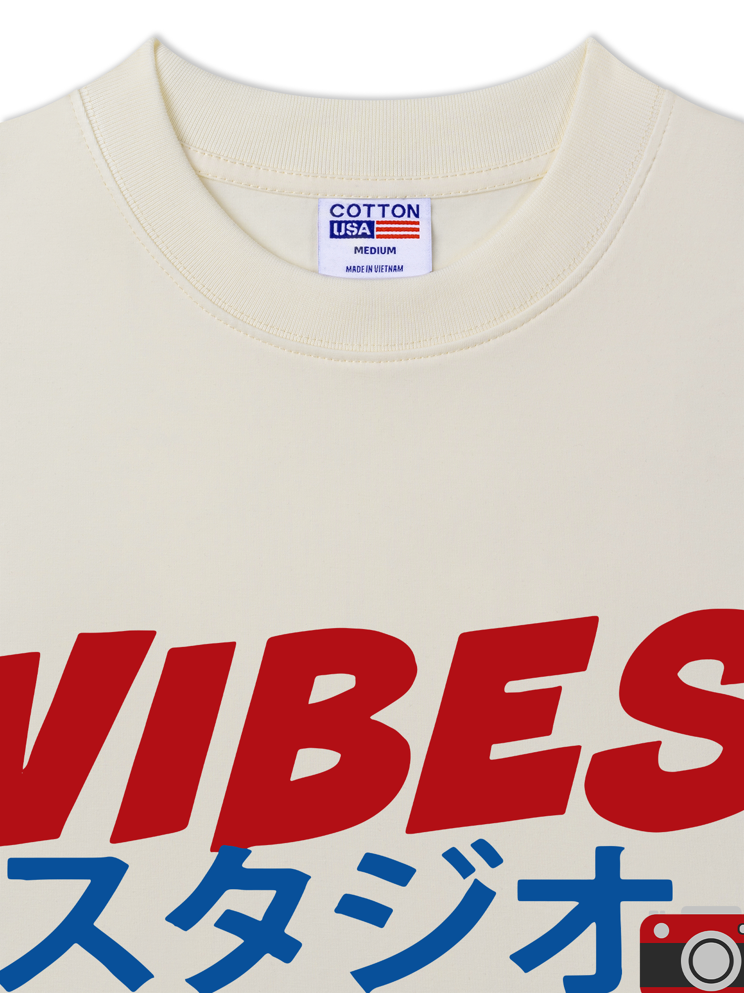 Áo Thun Relaxed Fit Vibes Japan