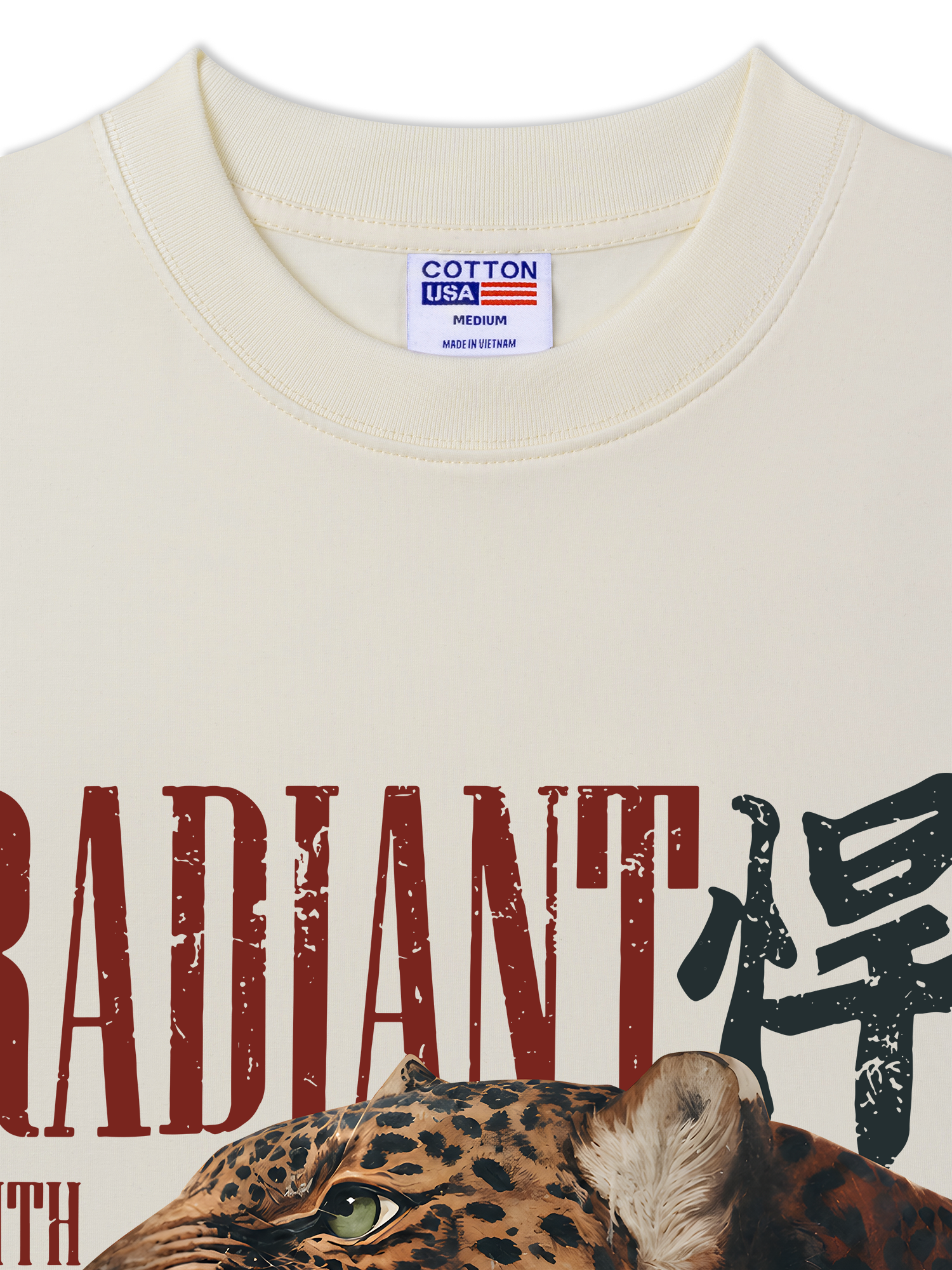 Áo Thun Relaxed Fit Radiant Faith Over Fear