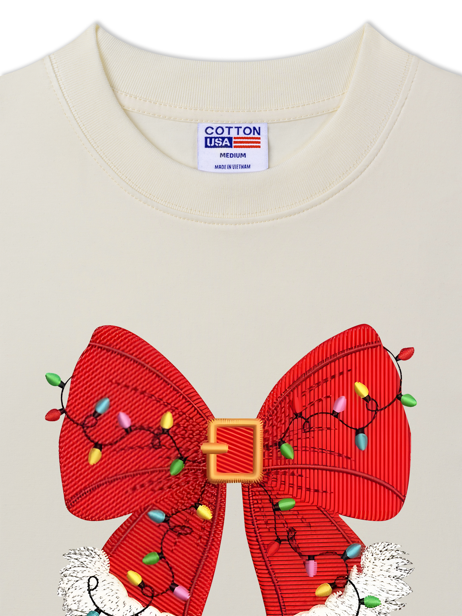 Áo Thun Relaxed Fit Jingle Bow