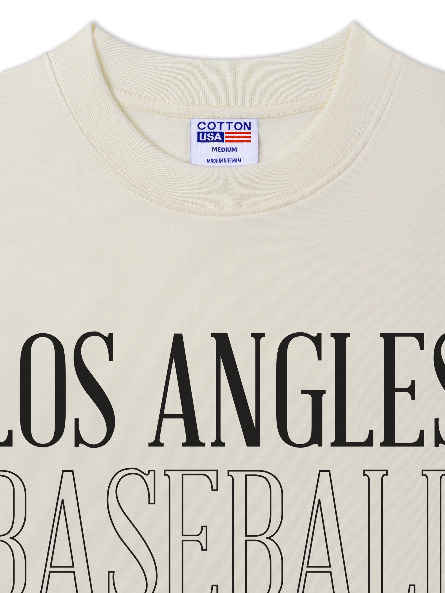 Áo Thun Relaxed Fit Baseball Basic Los Angles