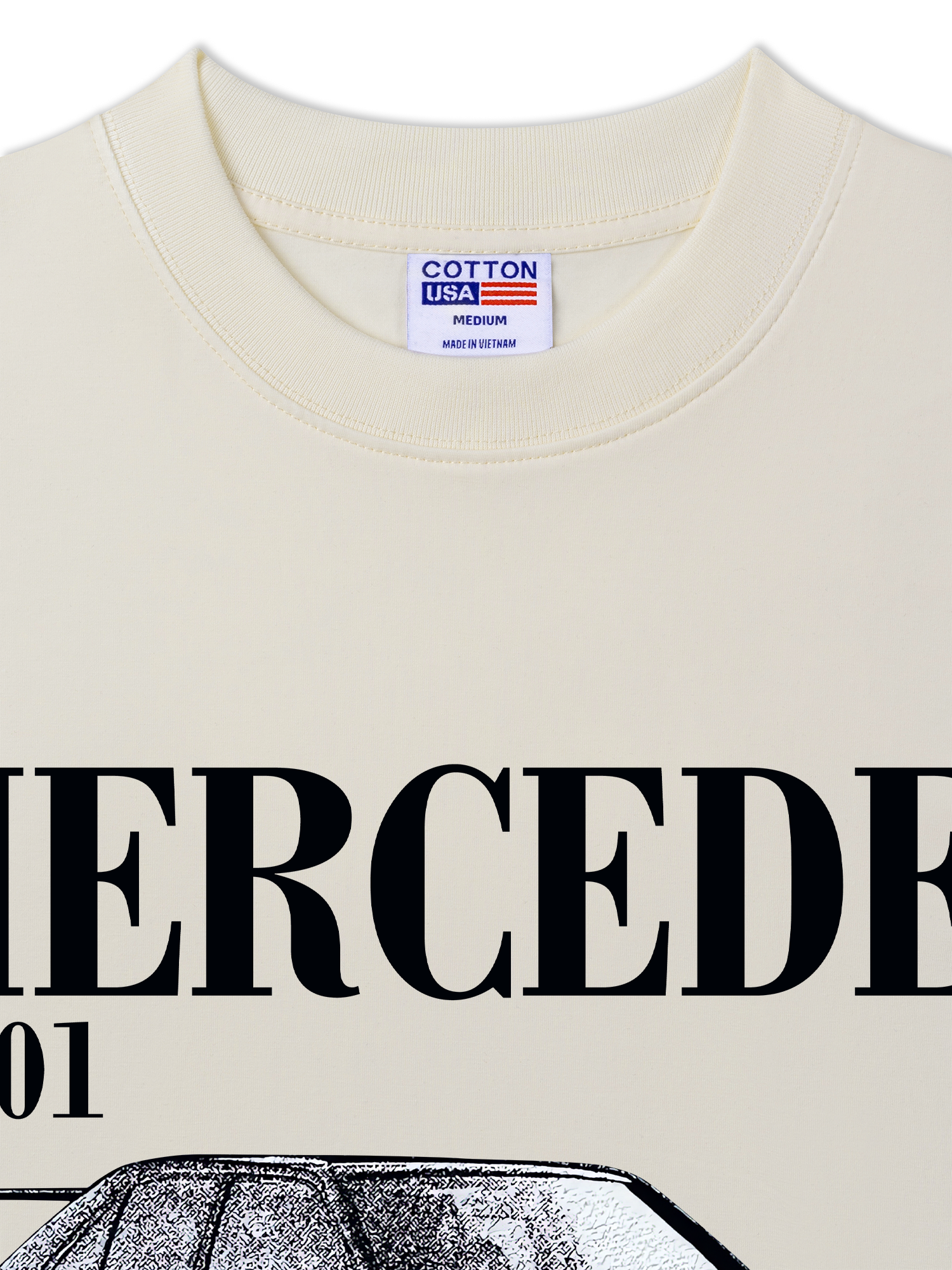 Áo Thun Relaxed Fit Mercedes W201