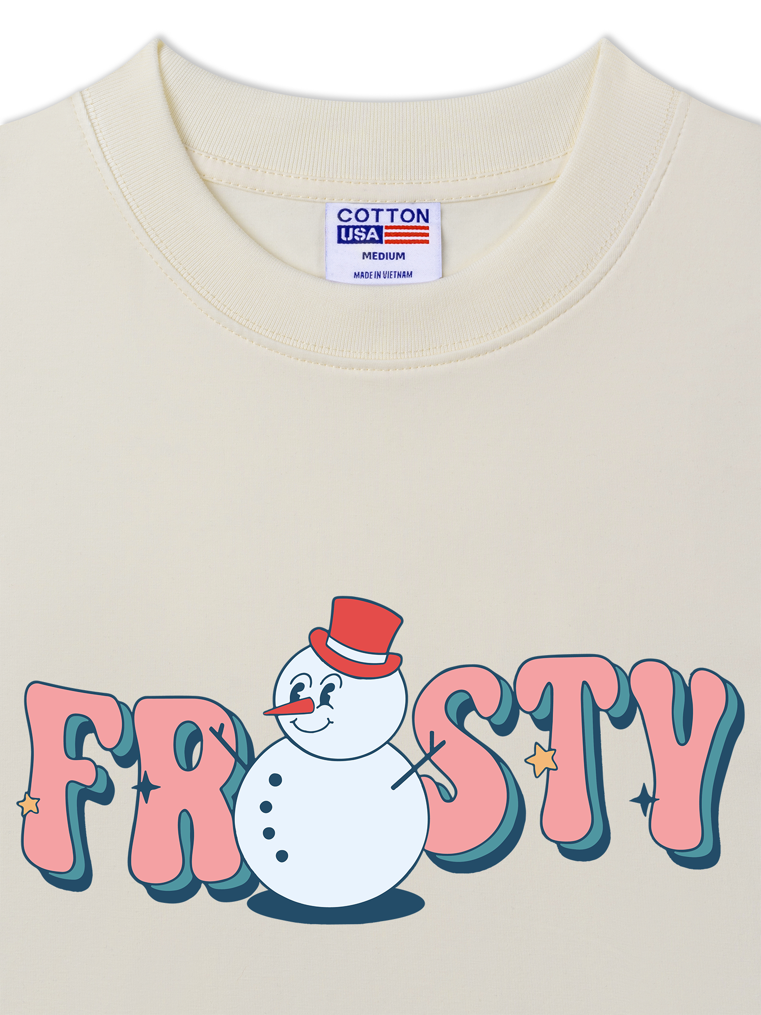 Áo Thun Relaxed Fit Frosty Snowman