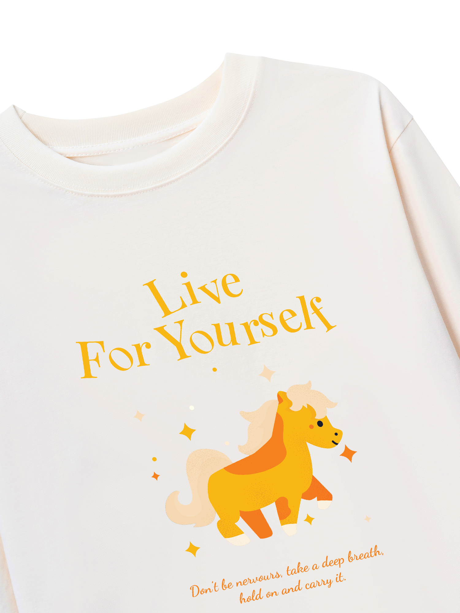 Áo Thun Dài Tay Live For Yourself