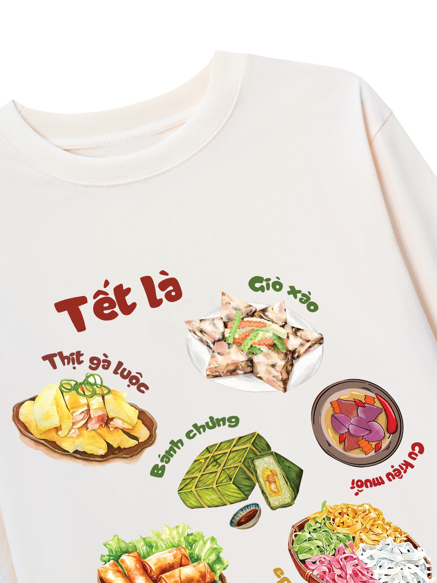 Áo Thun Dài Tay Tết Là 2