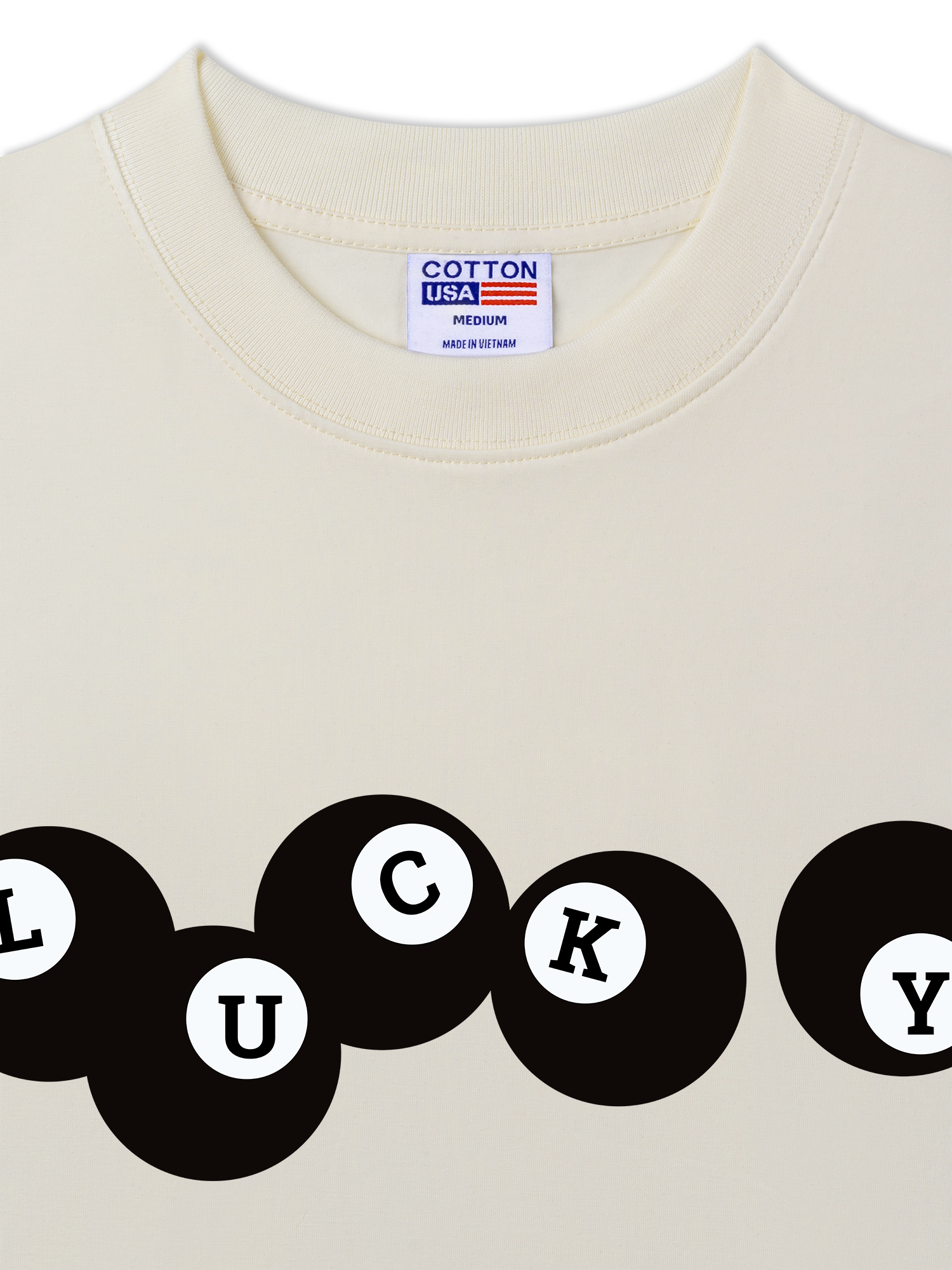 Áo Thun Relaxed Fit Billiards Cue of Fortune