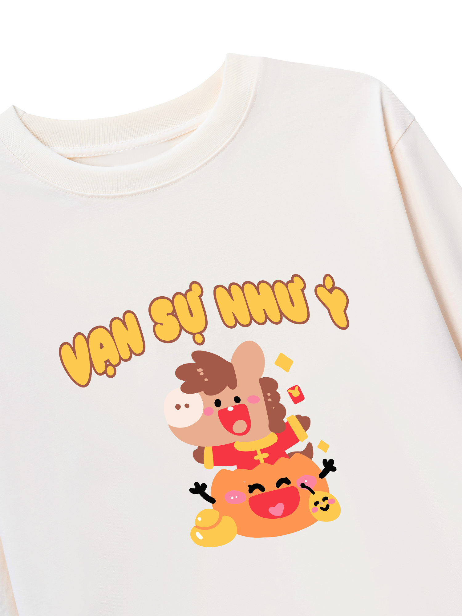 Áo Thun Dài Tay Vạn Sự Như Ý