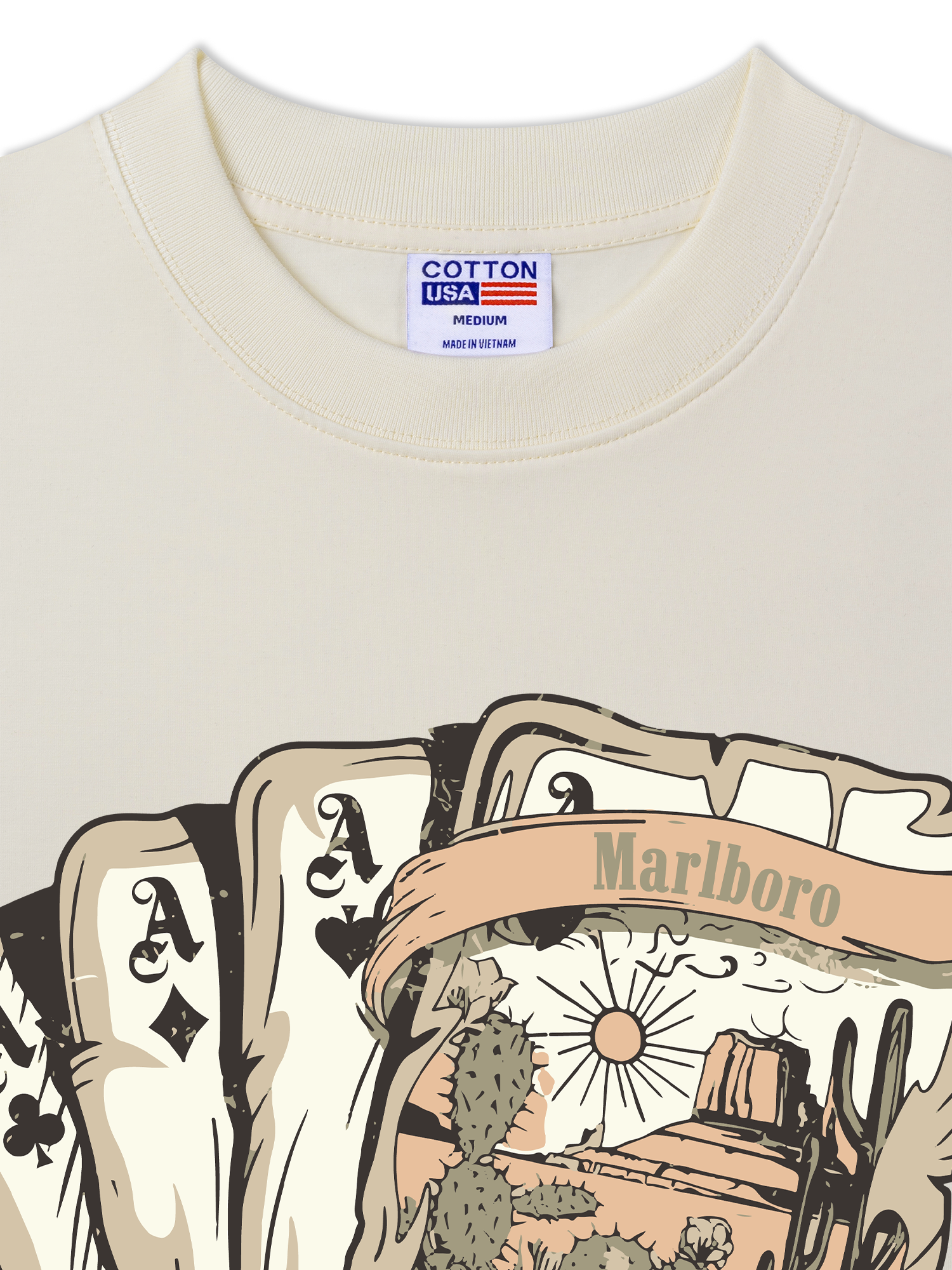 Áo Thun Relaxed Fit Marlboro Don't Squat