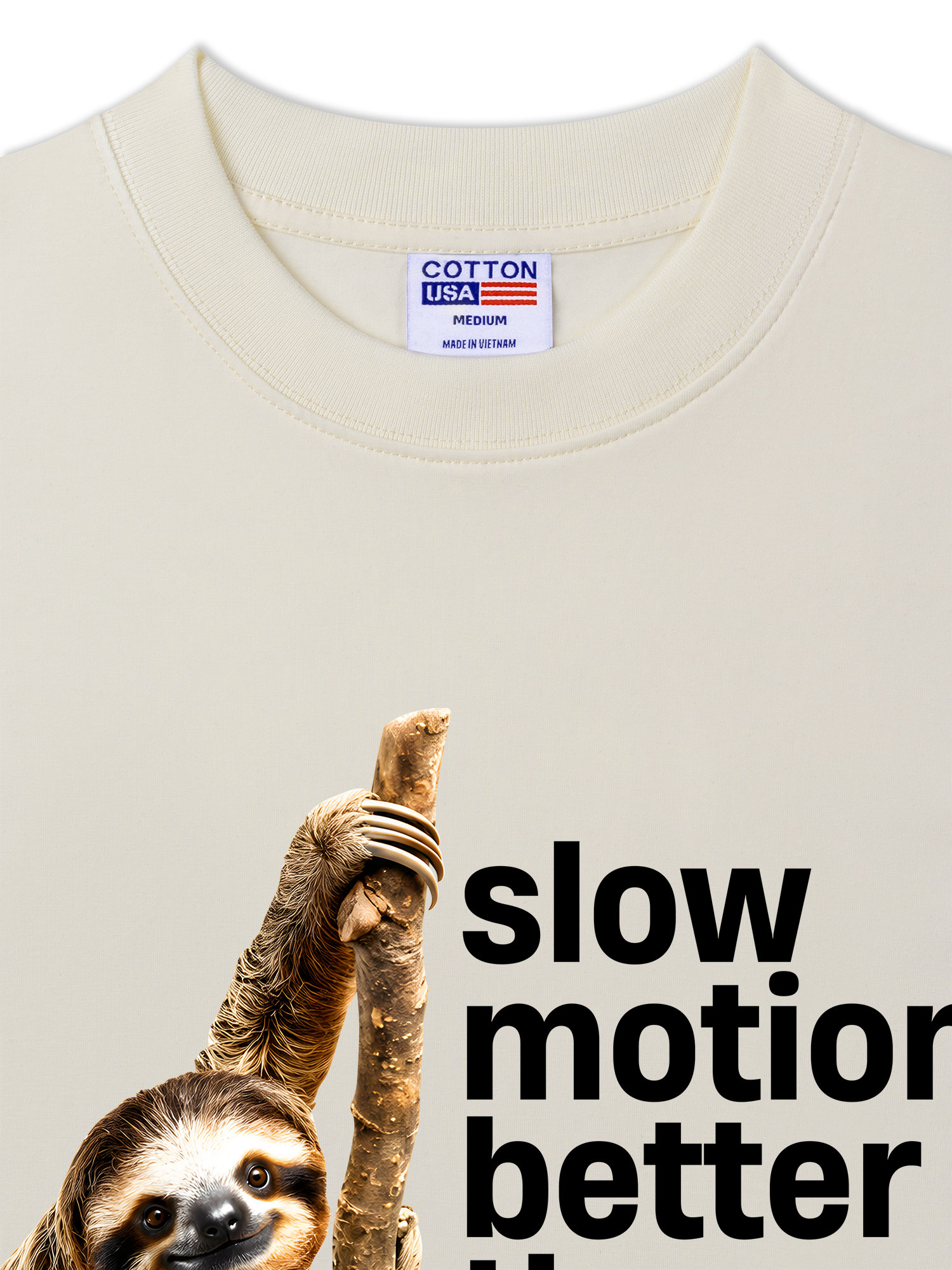 Áo Thun Relaxed Fit Slow Motion