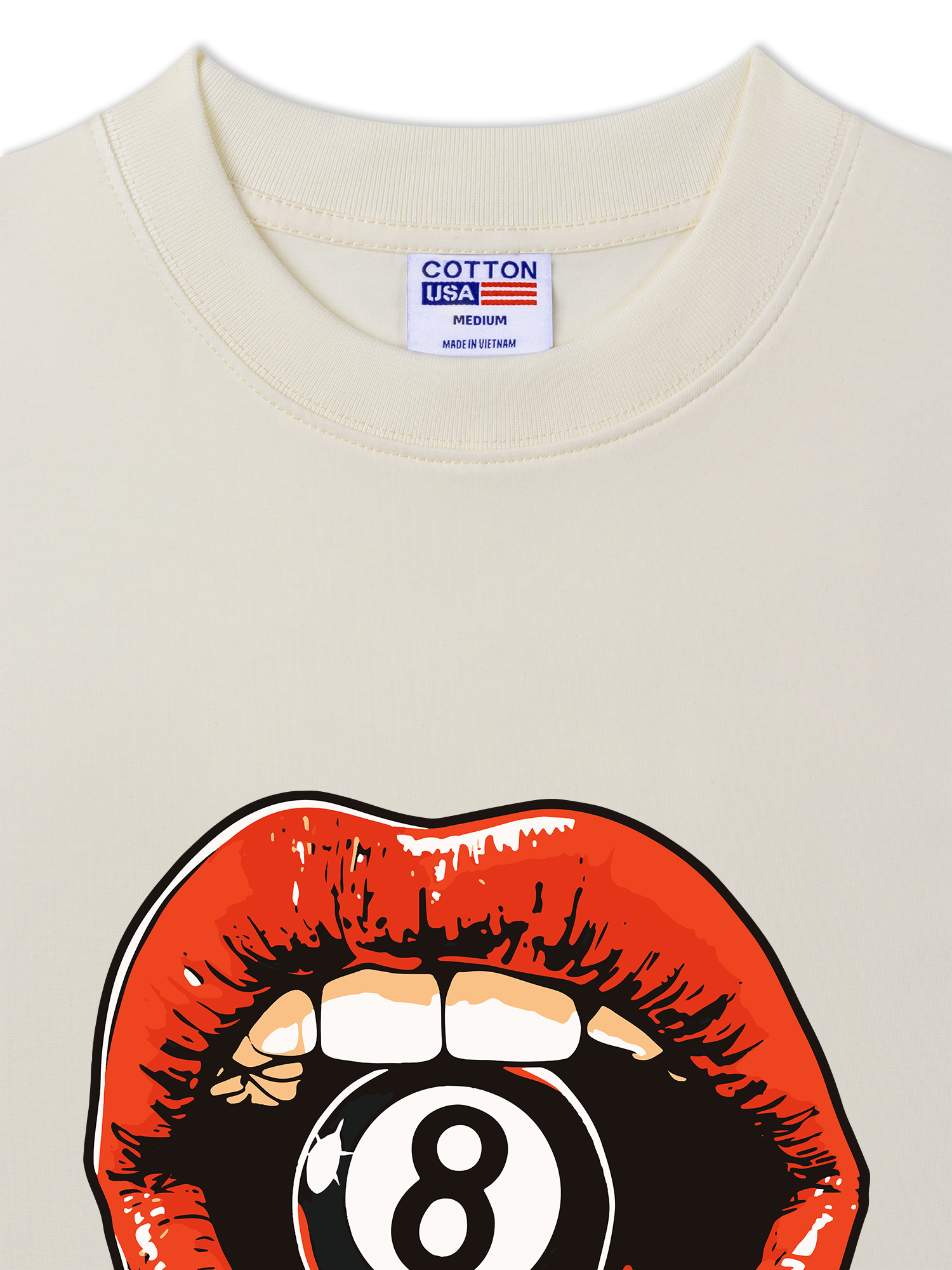 Áo Thun Relaxed Fit Billiards Lips Of Luck