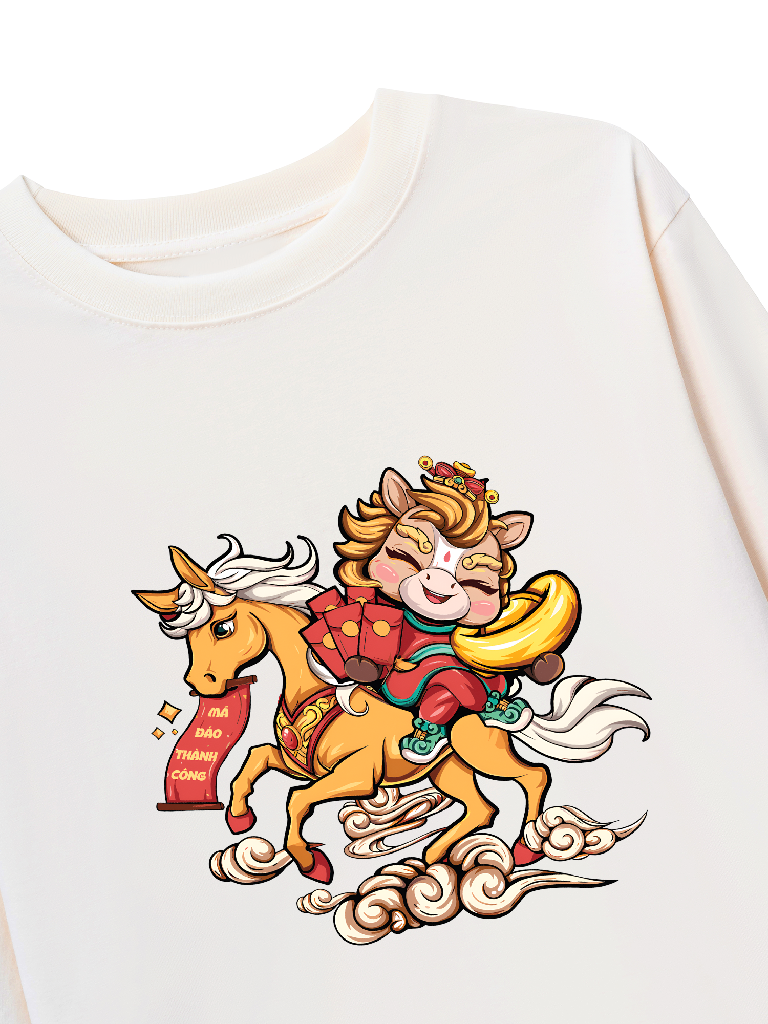 Áo Thun Dài Tay Mã Đáo Thành Công