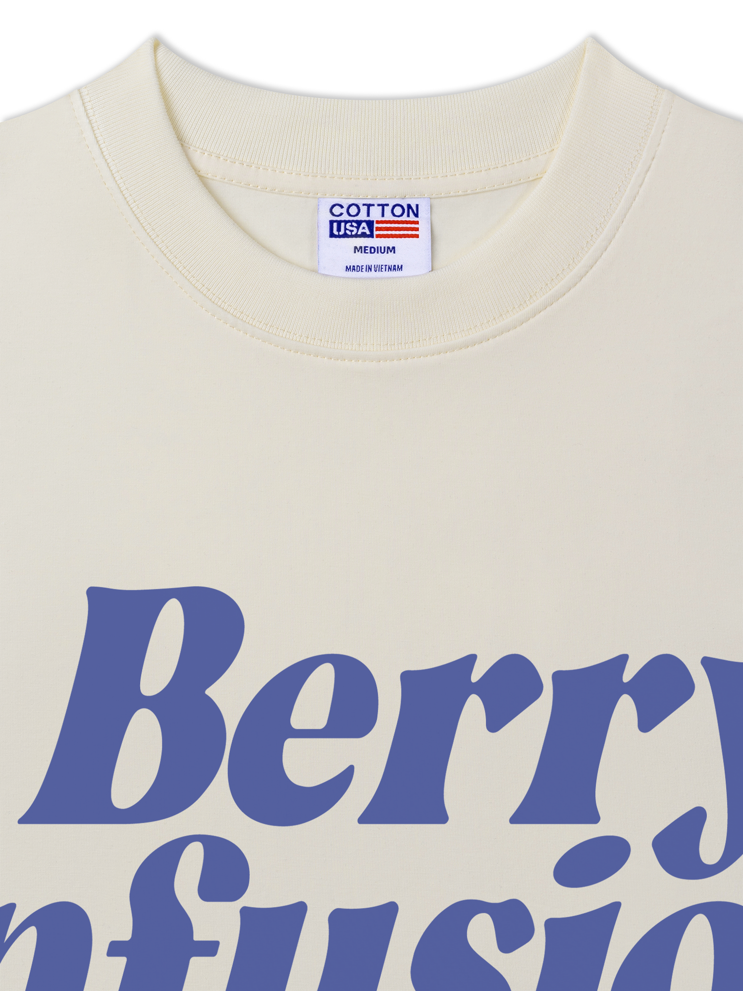 Áo Thun Relaxed Fit Tropical Berry Infusion