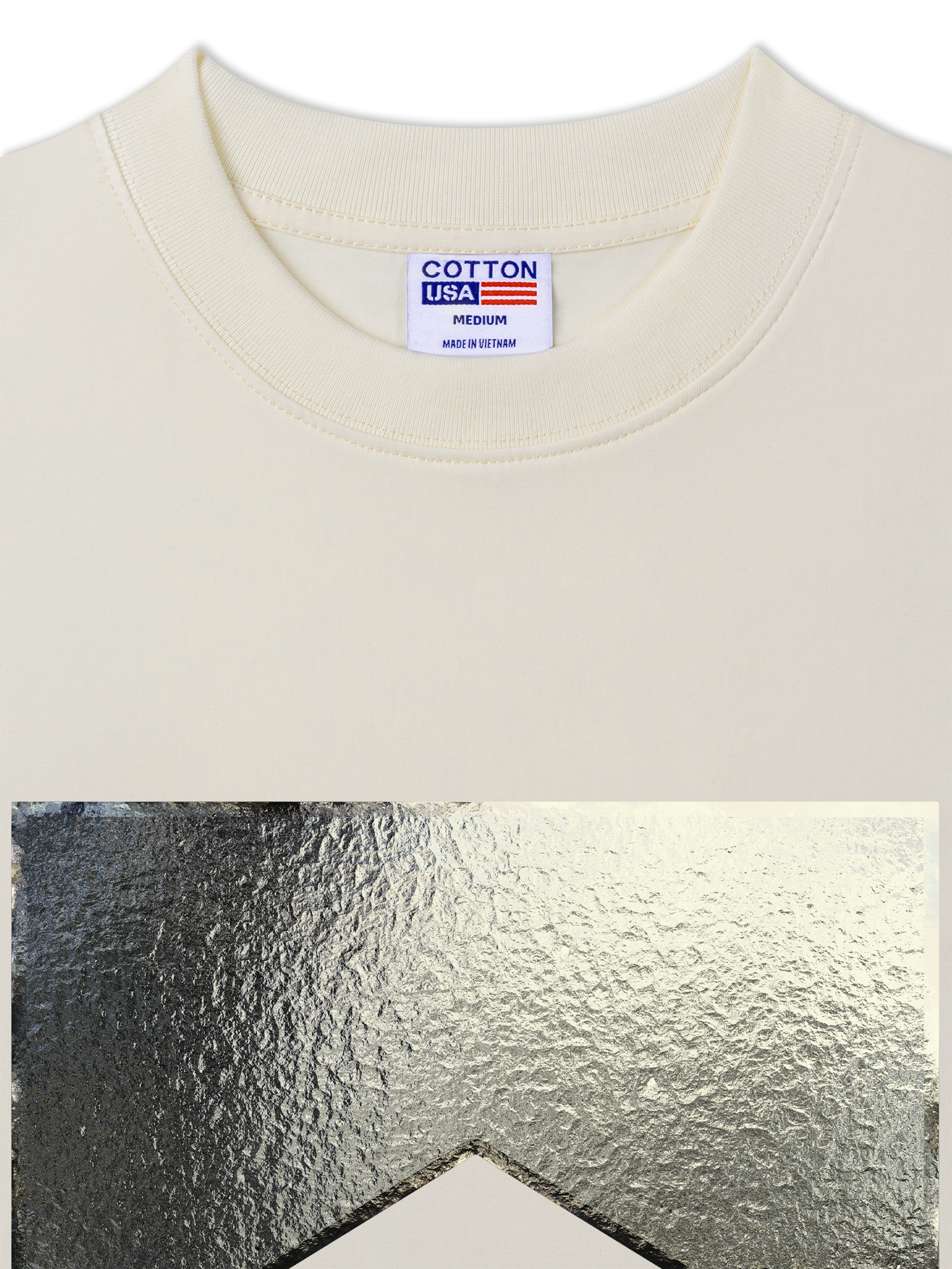 Áo Thun Relaxed Fit Marlboro Silver Logo