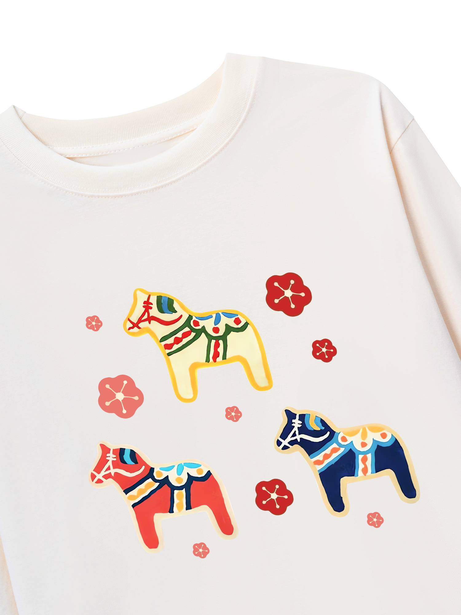 Áo Thun Dài Tay Cute Horse