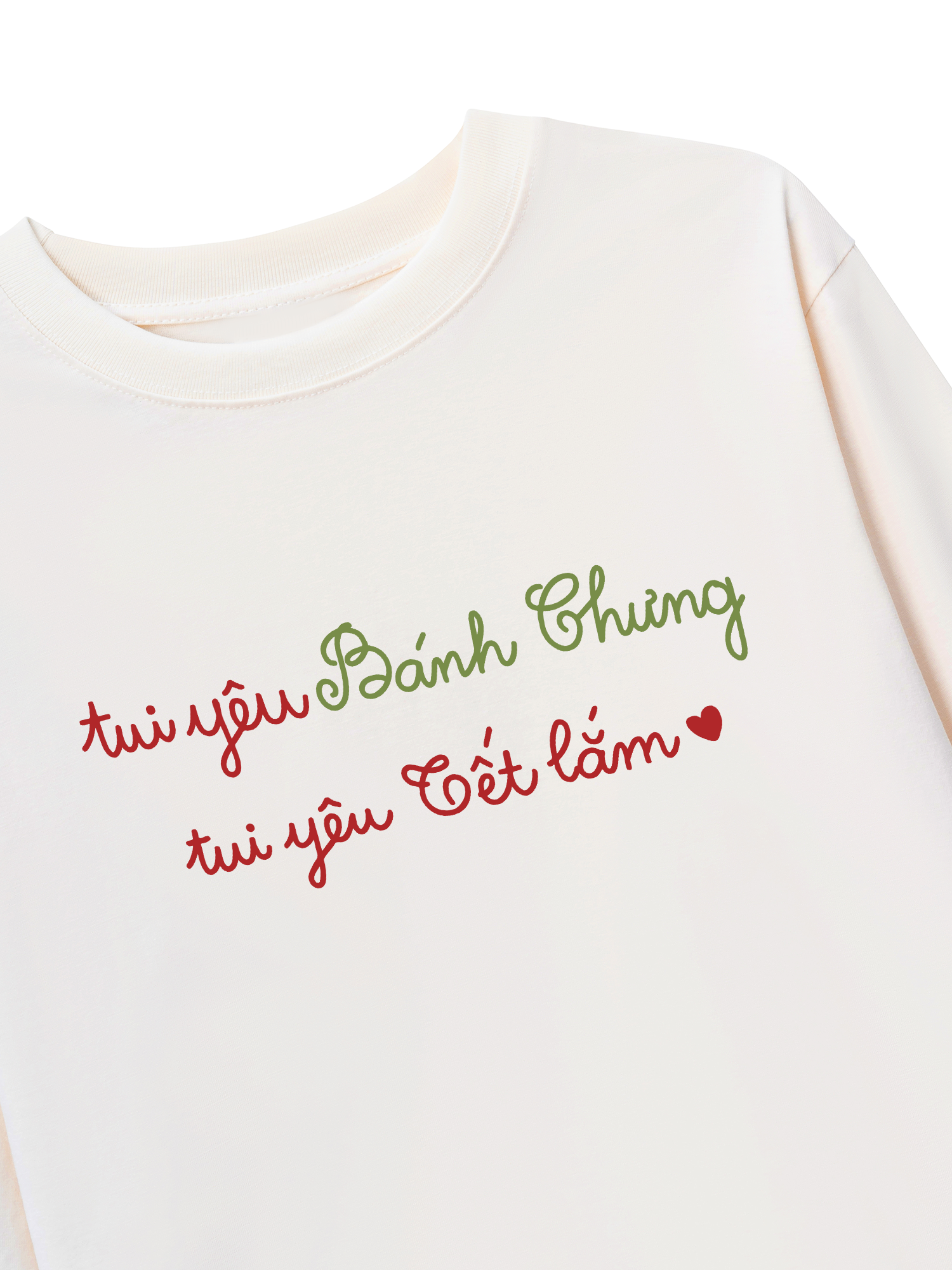 Áo Thun Dài Tay Yêu Bánh Chưng Yêu Tết