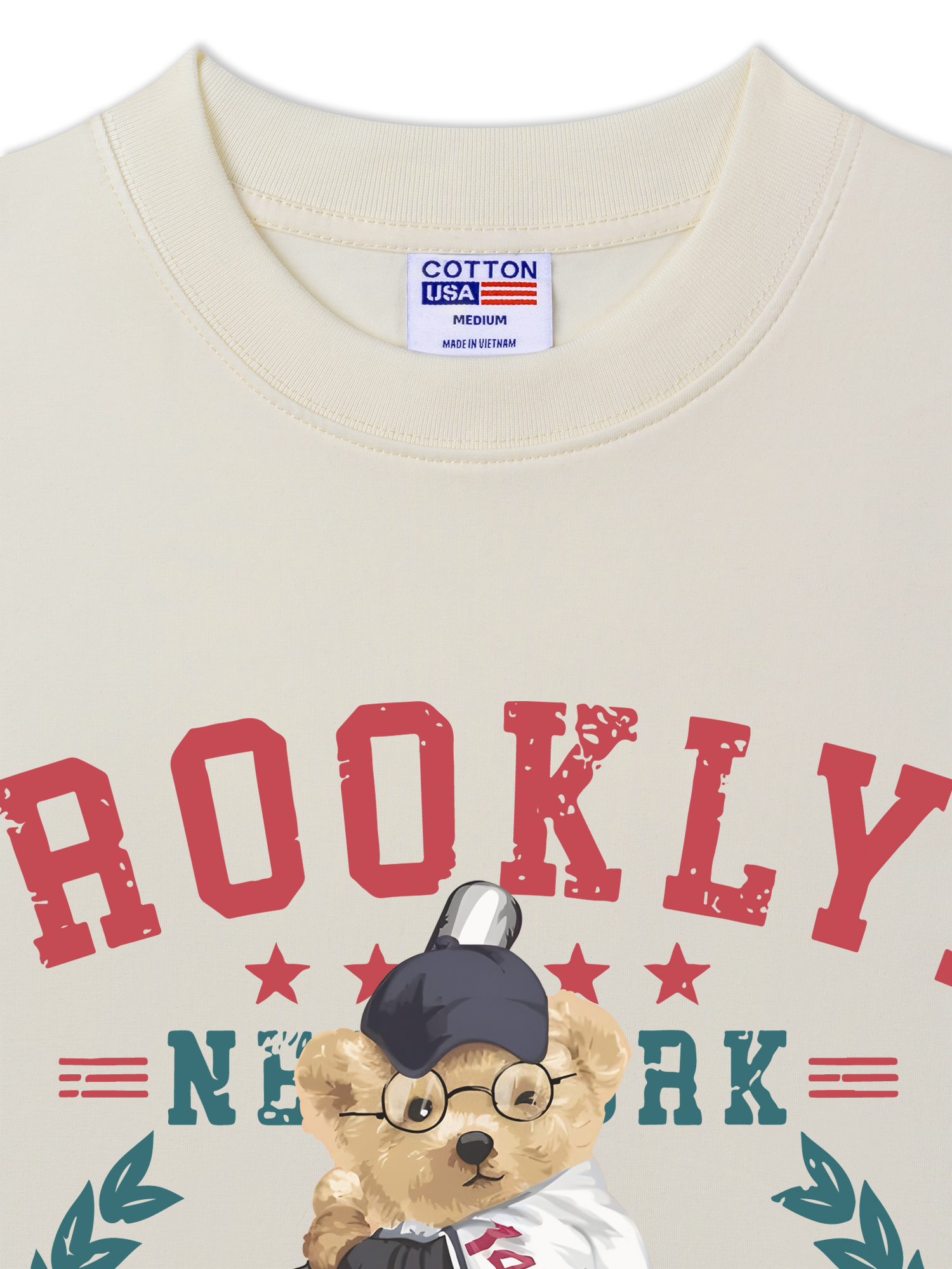 Áo Thun Relaxed Fit Baseball Teddy Team