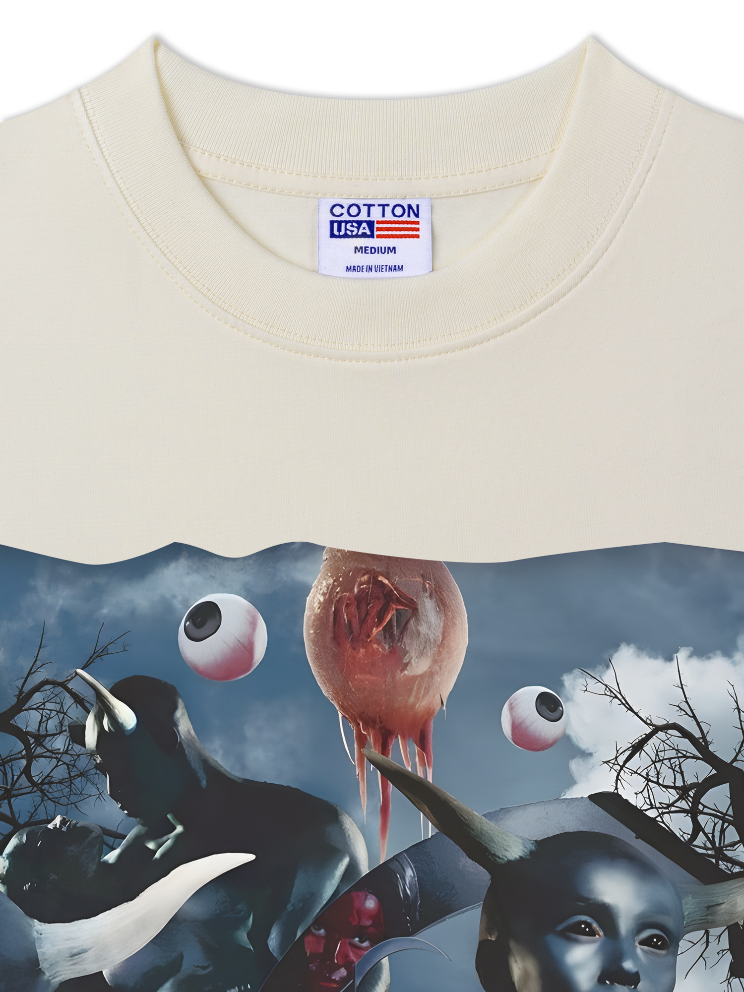 Áo Thun Relaxed Fit Rapper Doja Cat Red Town