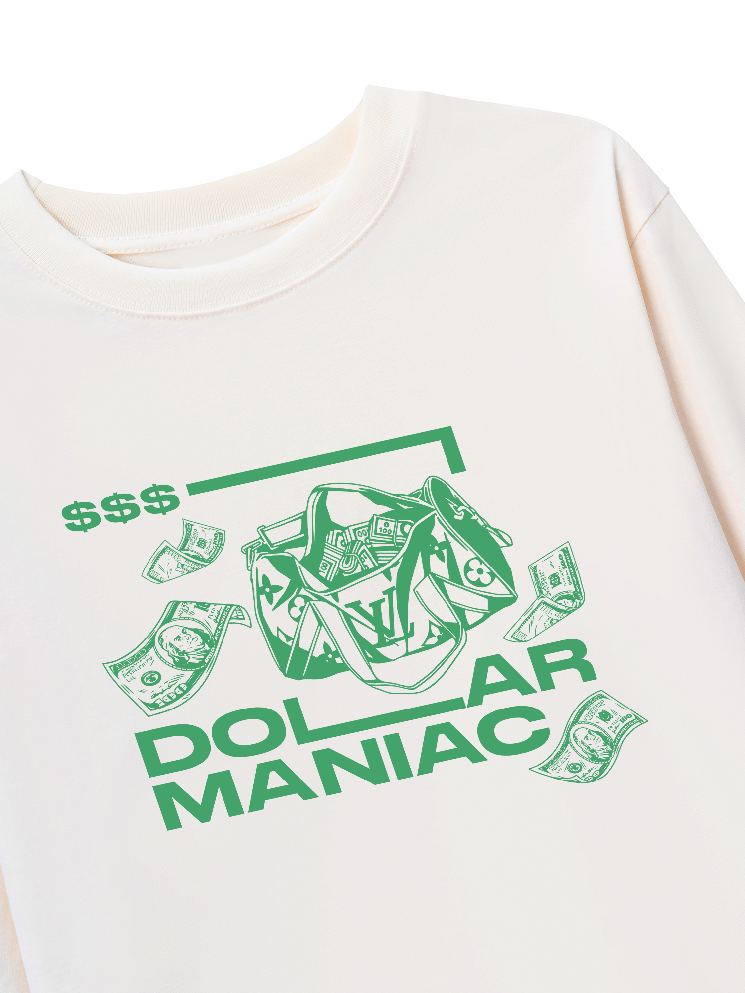 Áo Thun Dài Tay Money Dolar Maniac